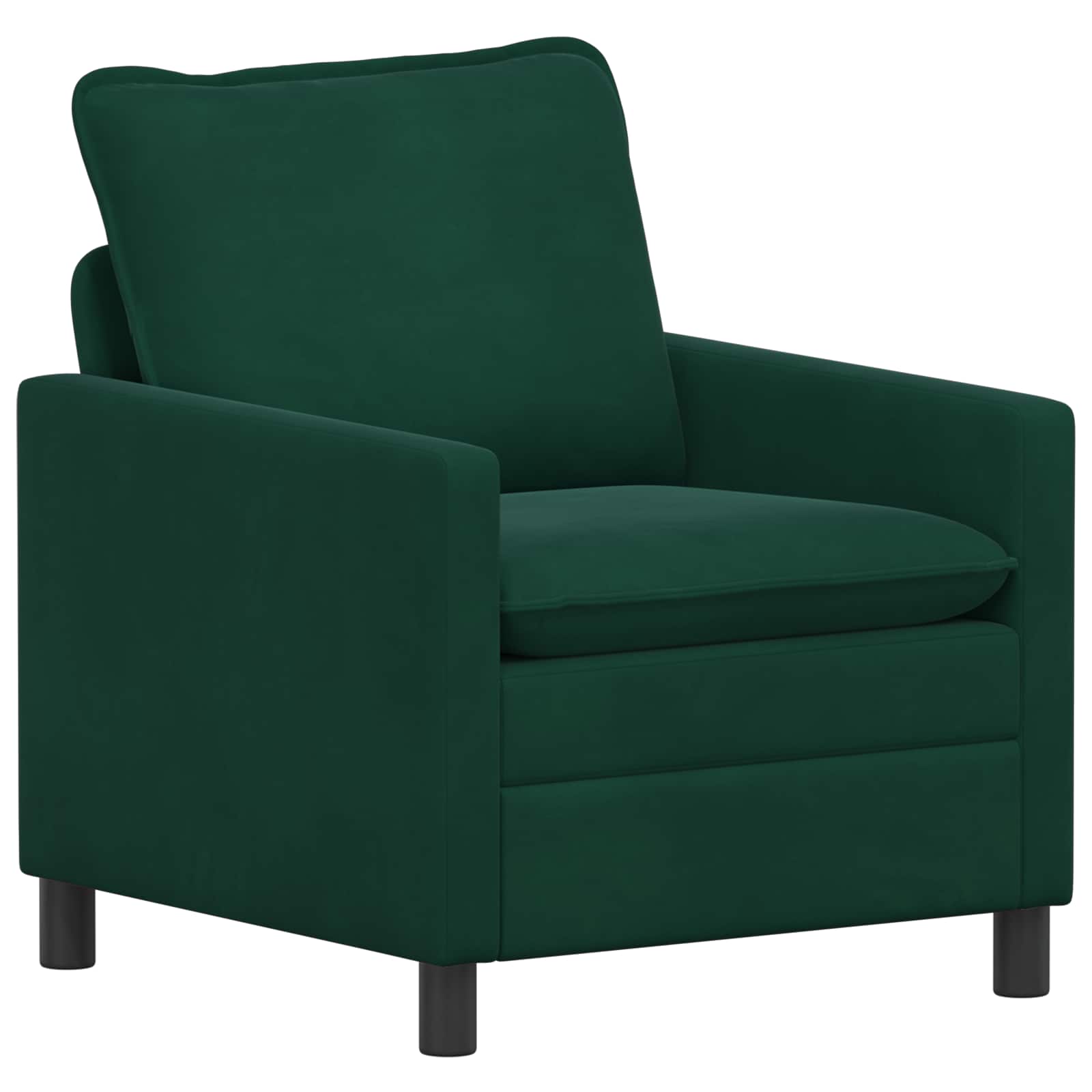 Sofa Tamnozelena 76 x 81 x 87,5 cm Baršun