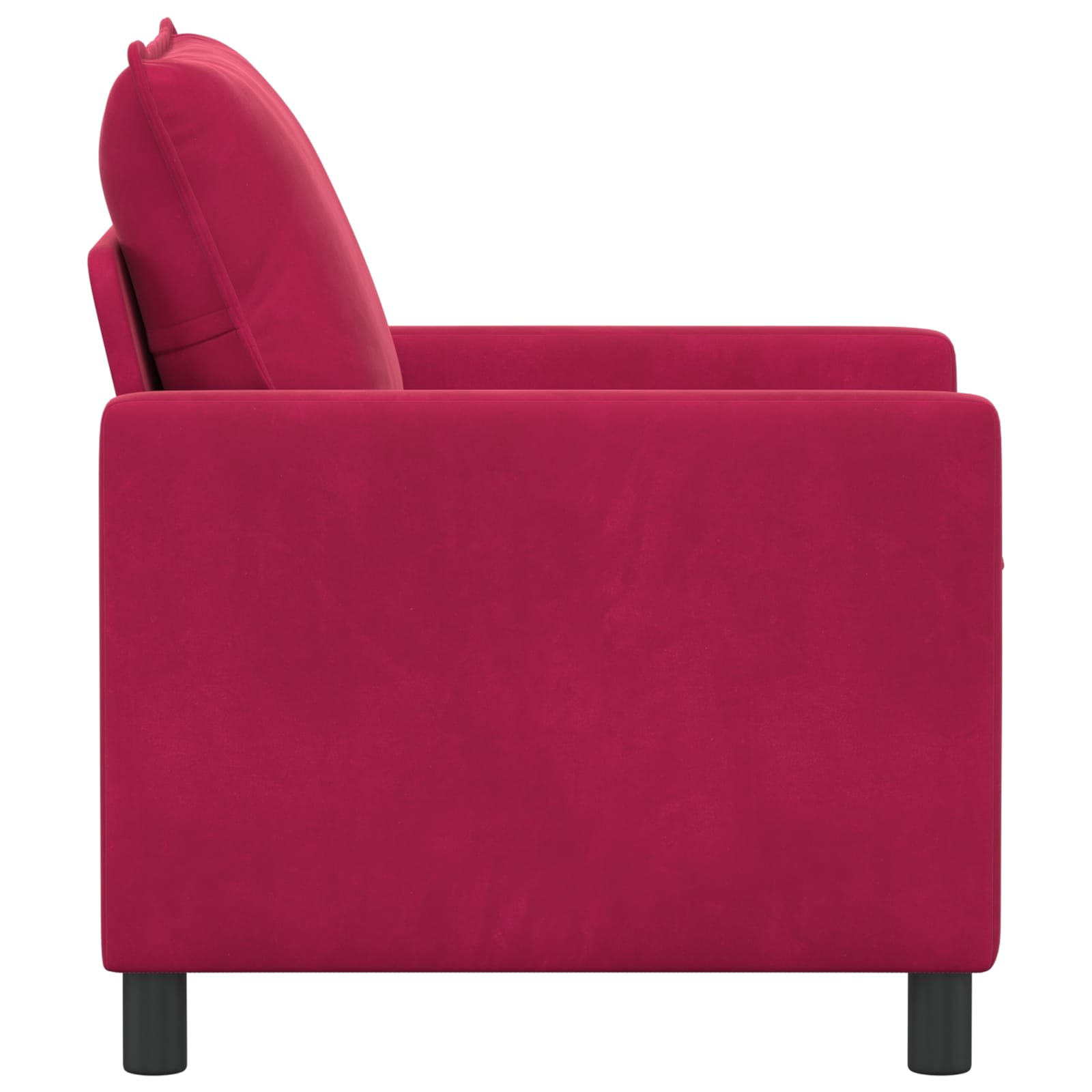 Sofa Vinska crvena 76 x 81 x 87,5 cm Baršun