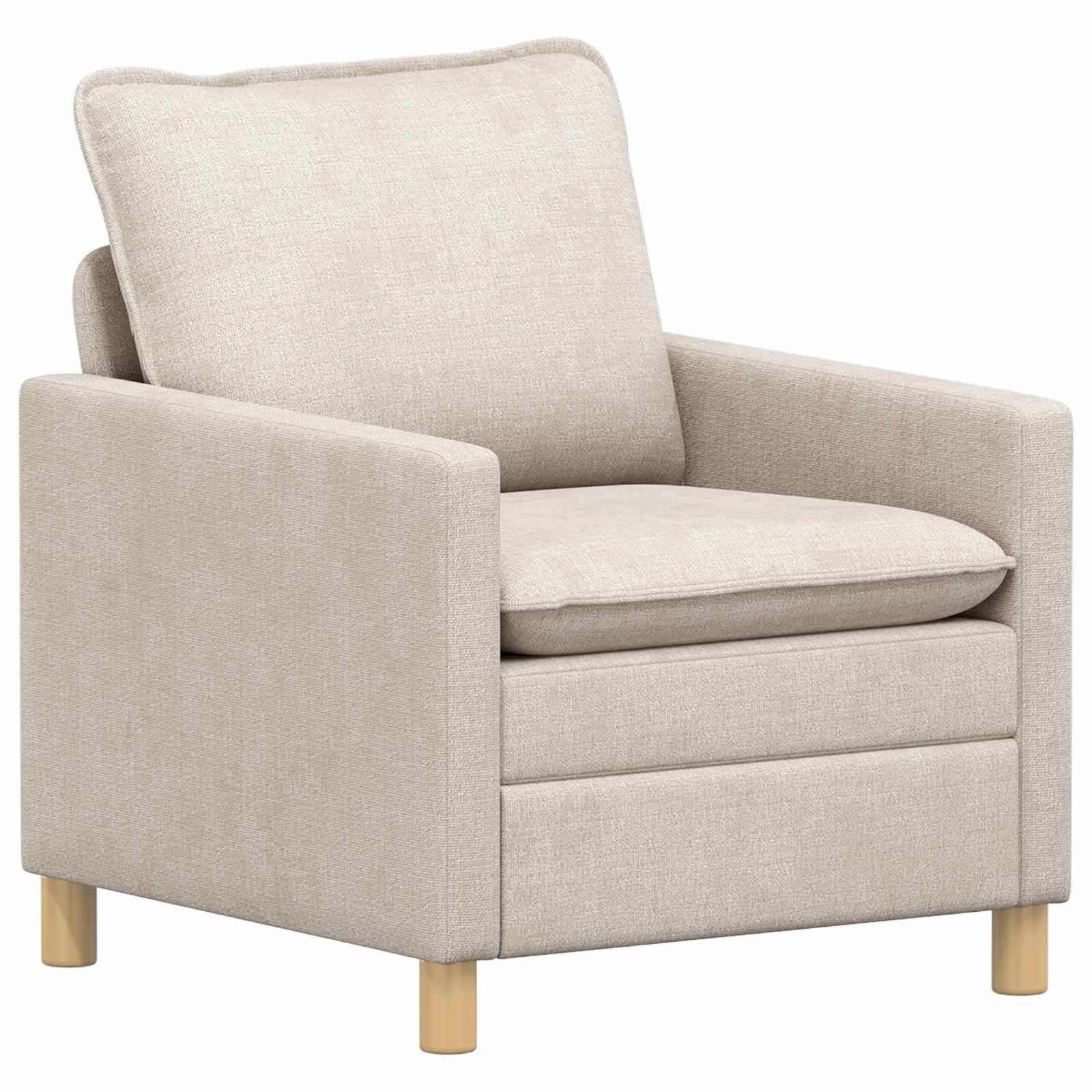 Sofa Krem 76 x 81 x 87,5 cm Poliester