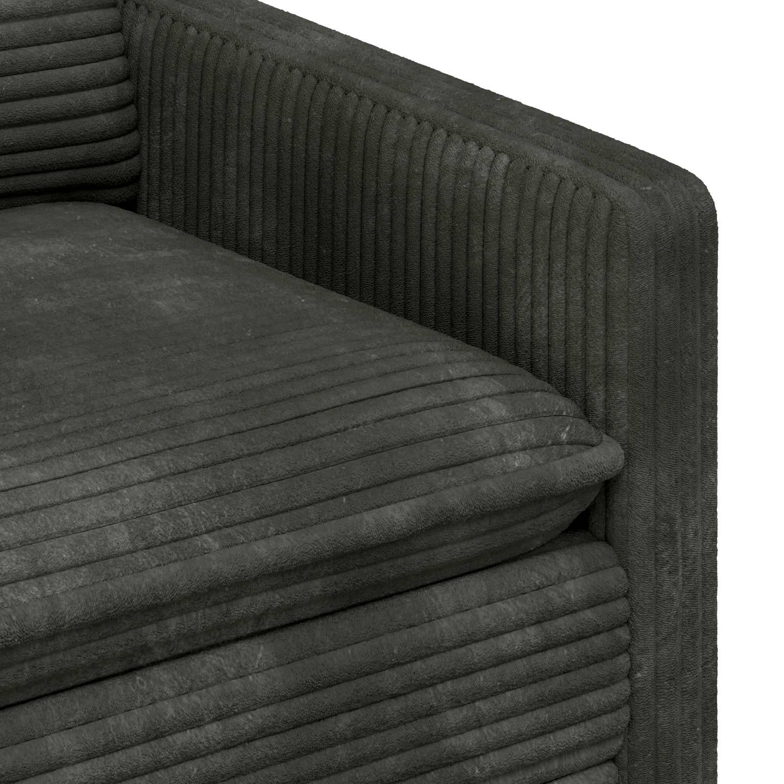 Sofa Antracit 76 x 81 x 87,5 cm Poliester