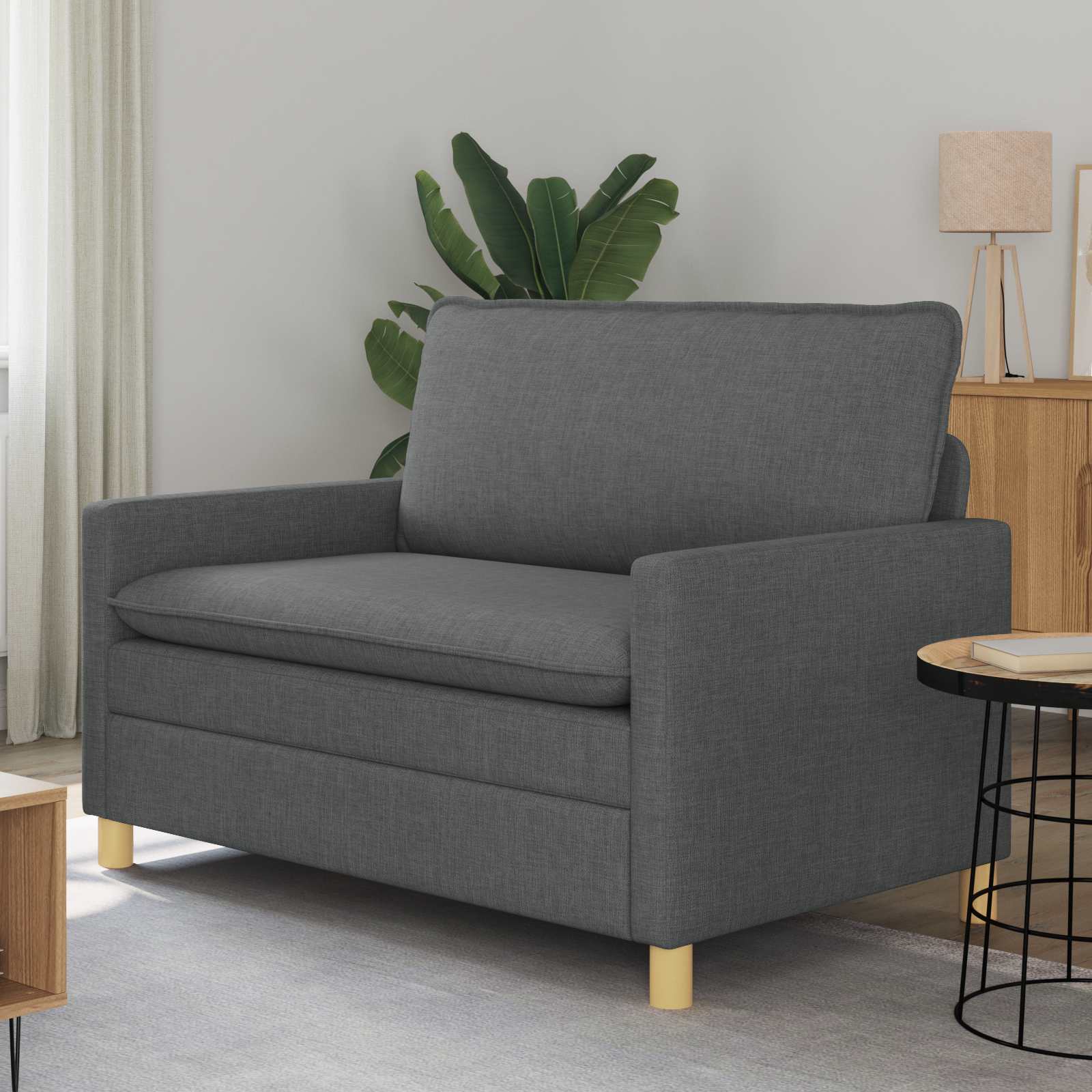 Sofa Tamnosiva 126 x 81 x 87,5 cm Tkanina