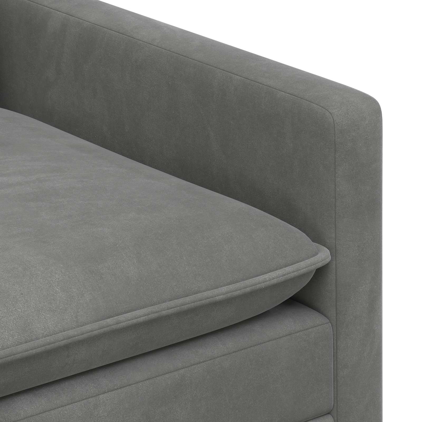 Sofa Tamnosiva 126 x 81 x 87,5 cm Baršun
