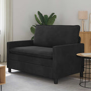 Sofa Crna 126 x 81 x 87,5 cm Baršun