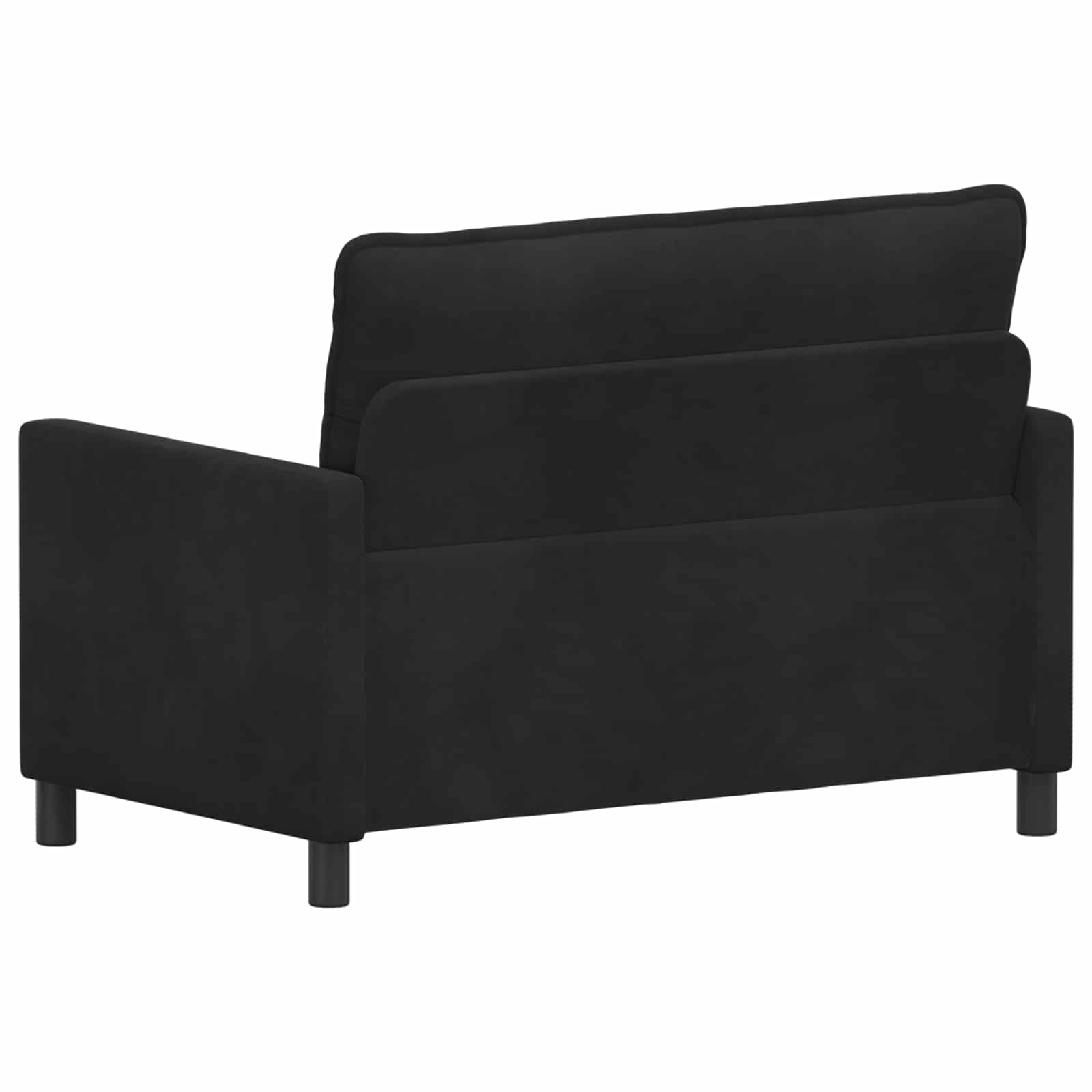 Sofa Crna 126 x 81 x 87,5 cm Baršun