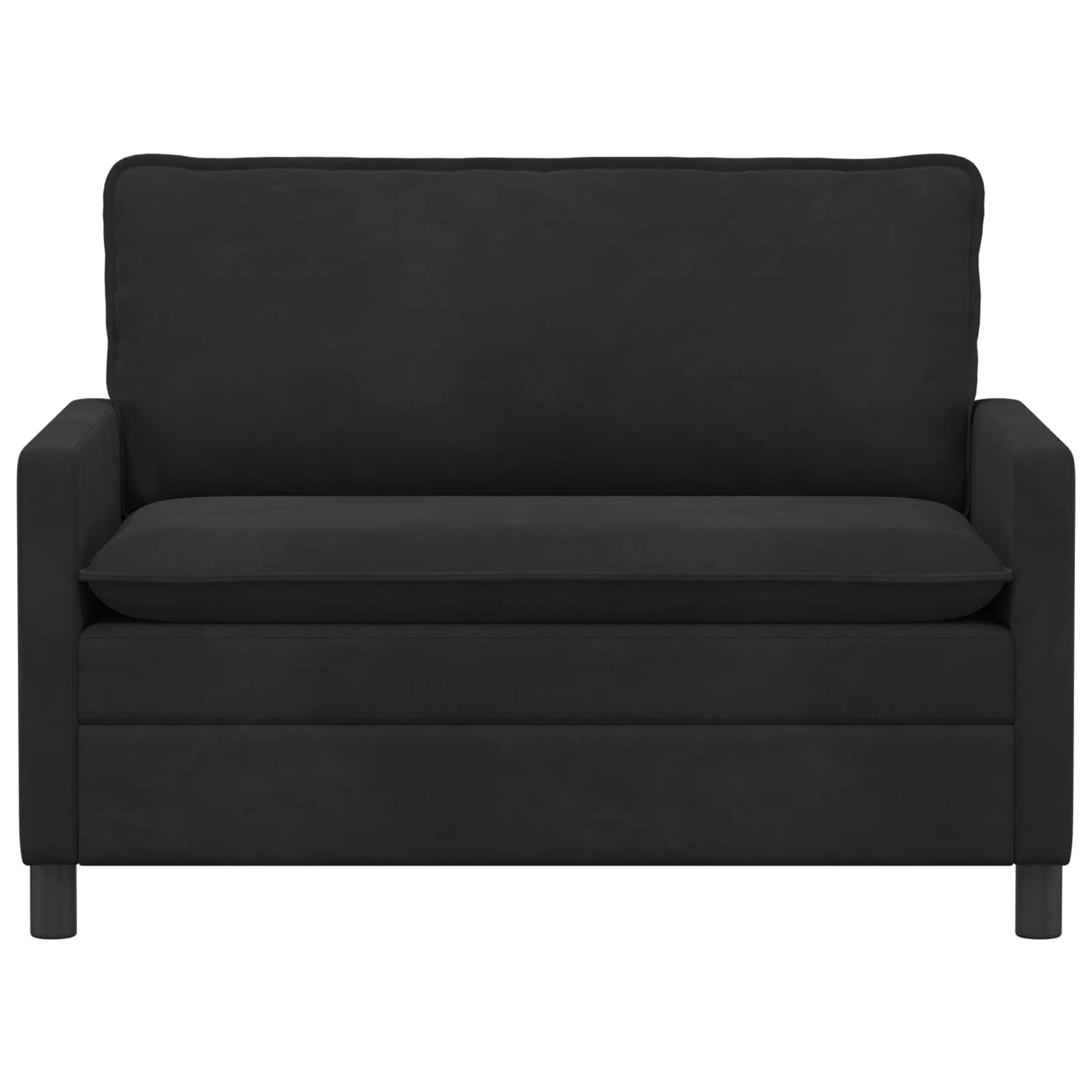 Sofa Crna 126 x 81 x 87,5 cm Baršun