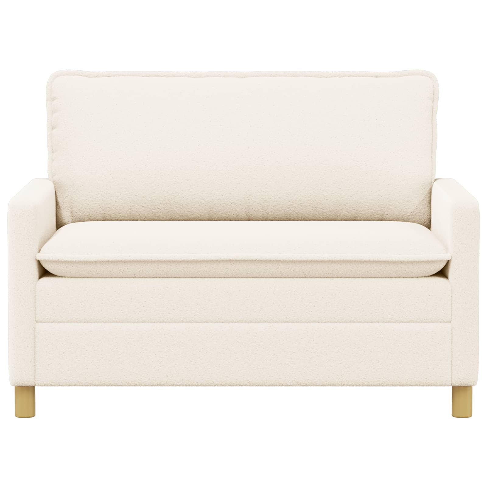 Sofa Krem 126 x 81 x 87,5 cm Tkanina