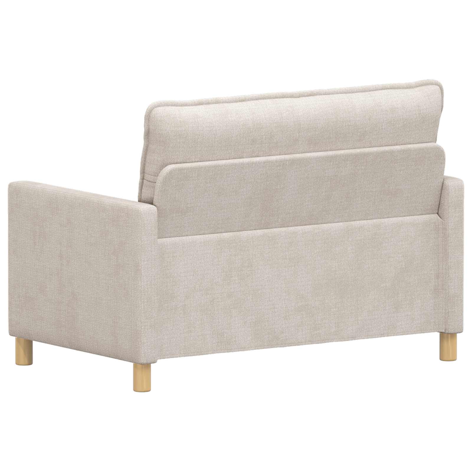 Sofa Krem 126 x 81 x 87,5 cm Poliester