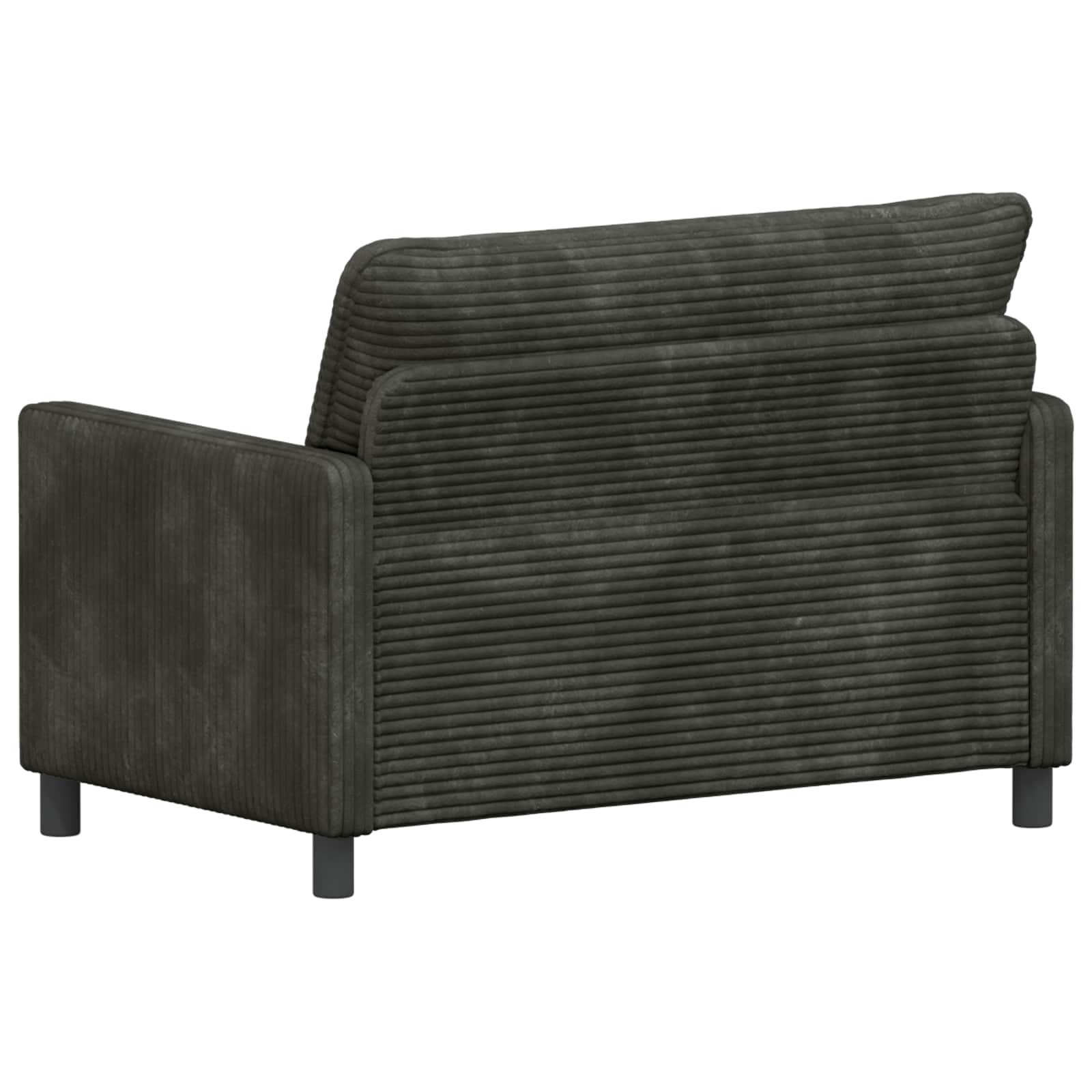 Sofa Antracit 126 x 81 x 87,5 cm Poliester