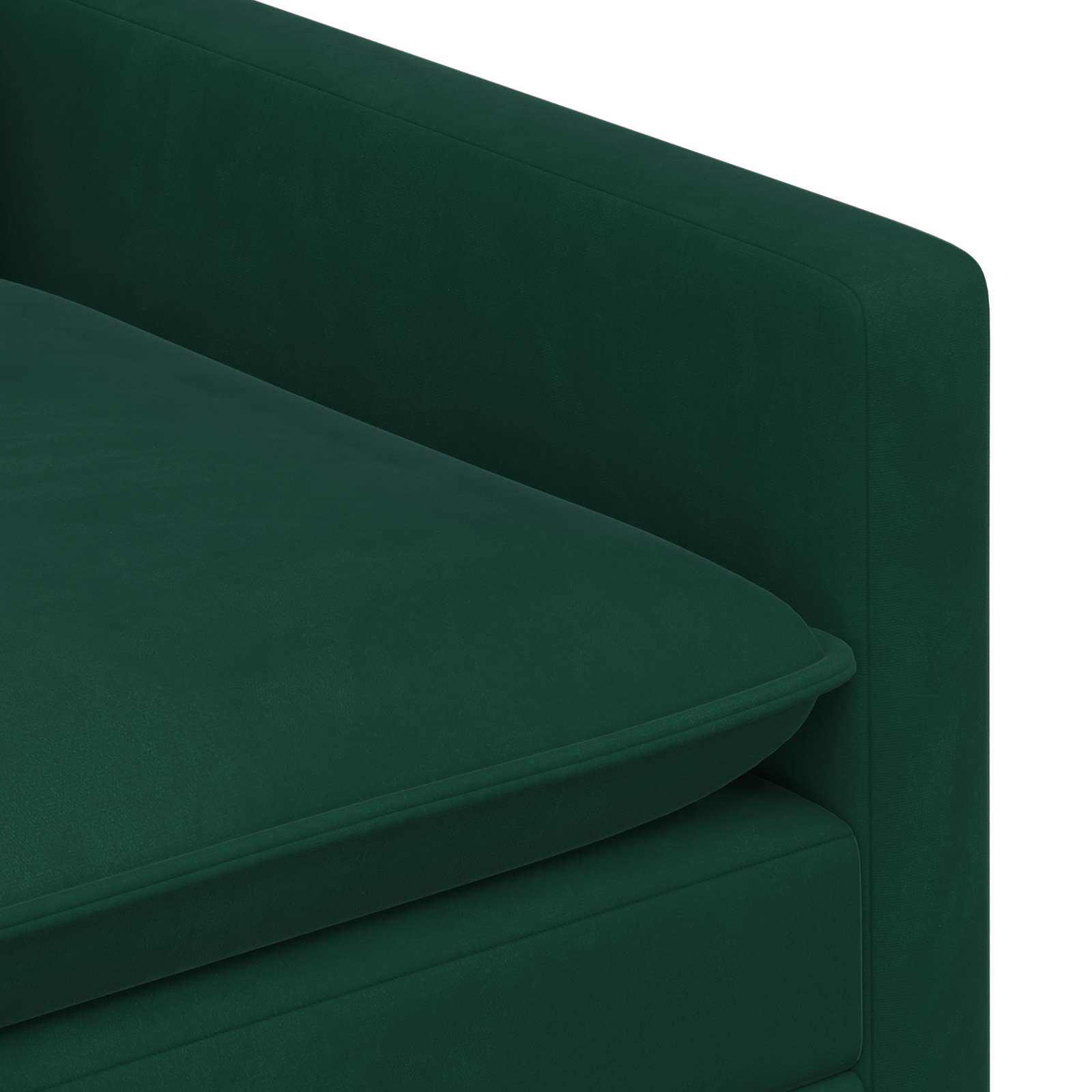 Sofa Tamnozelena 156 x 81 x 87,5 cm Baršun
