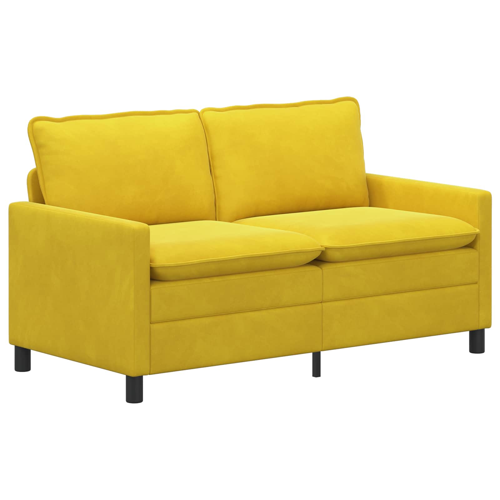 Sofa Žuta 156 x 81 x 87,5 cm Baršun