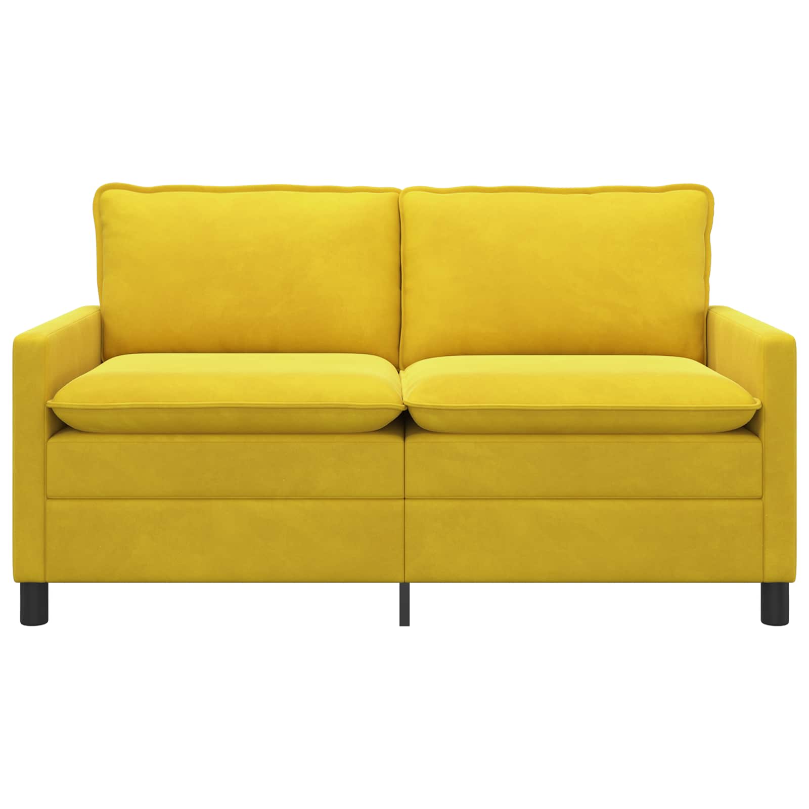 Sofa Žuta 156 x 81 x 87,5 cm Baršun