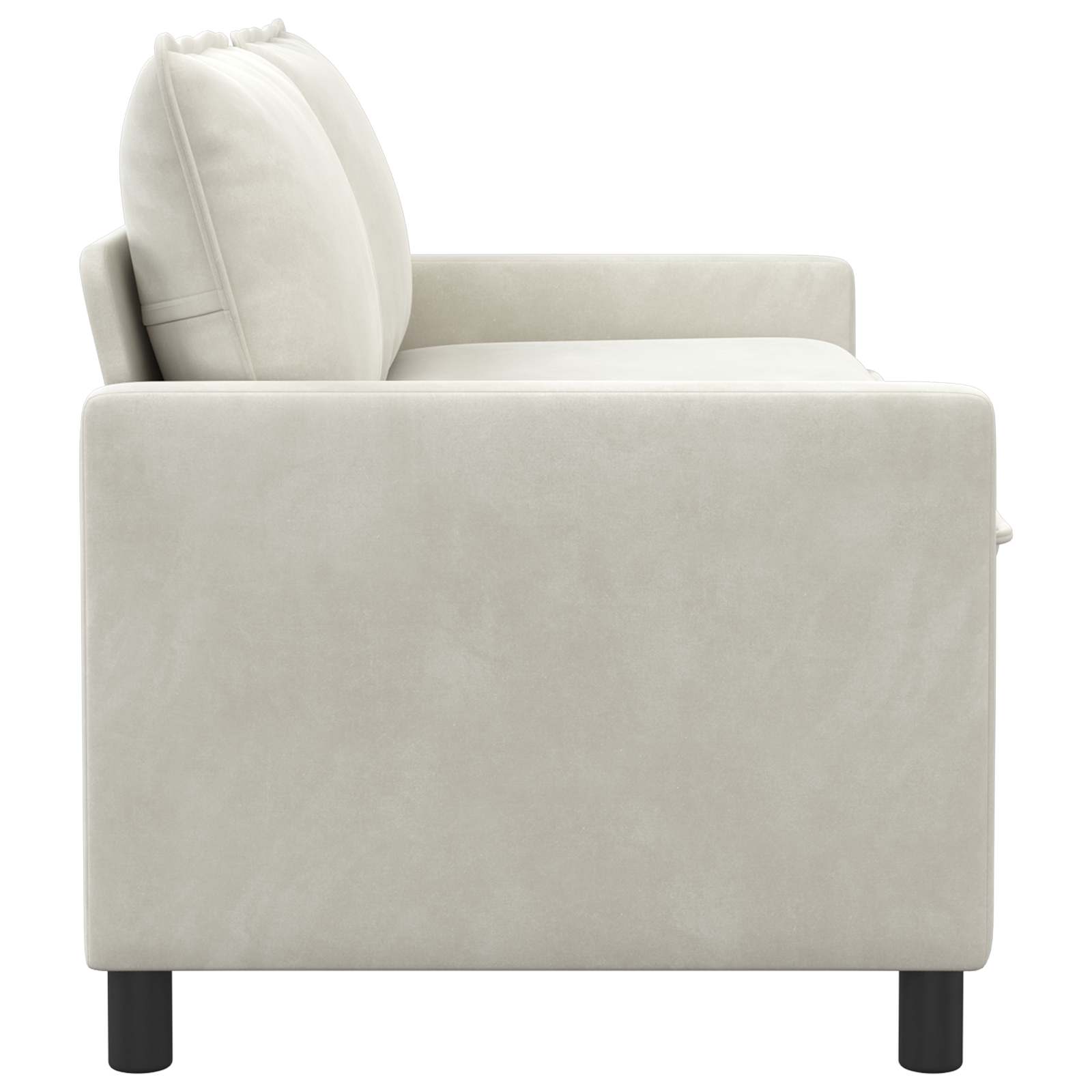 Sofa Krem 156 x 81 x 87,5 cm Baršun