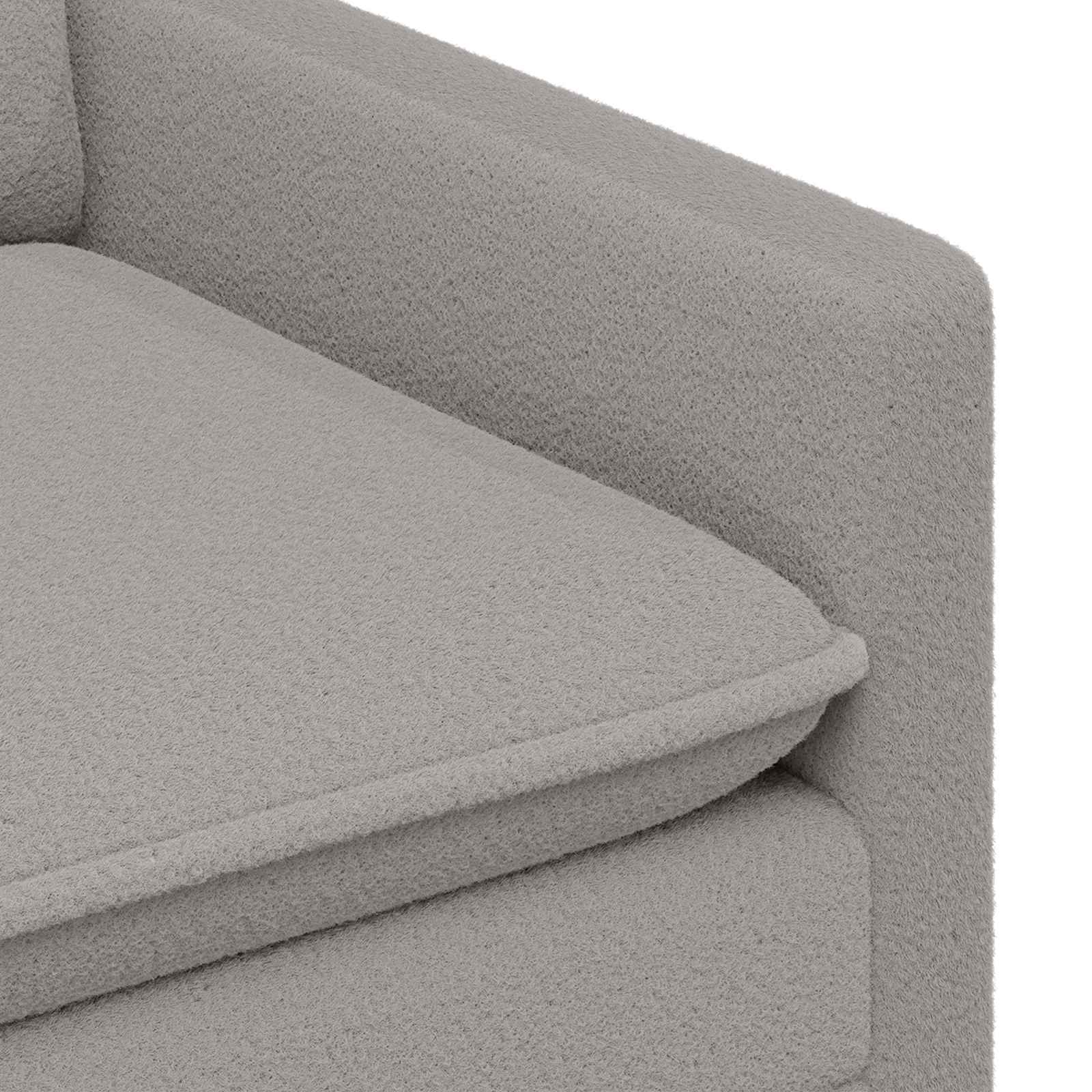 Sofa Svjetlosiva 156 x 81 x 87,5 cm Tkanina