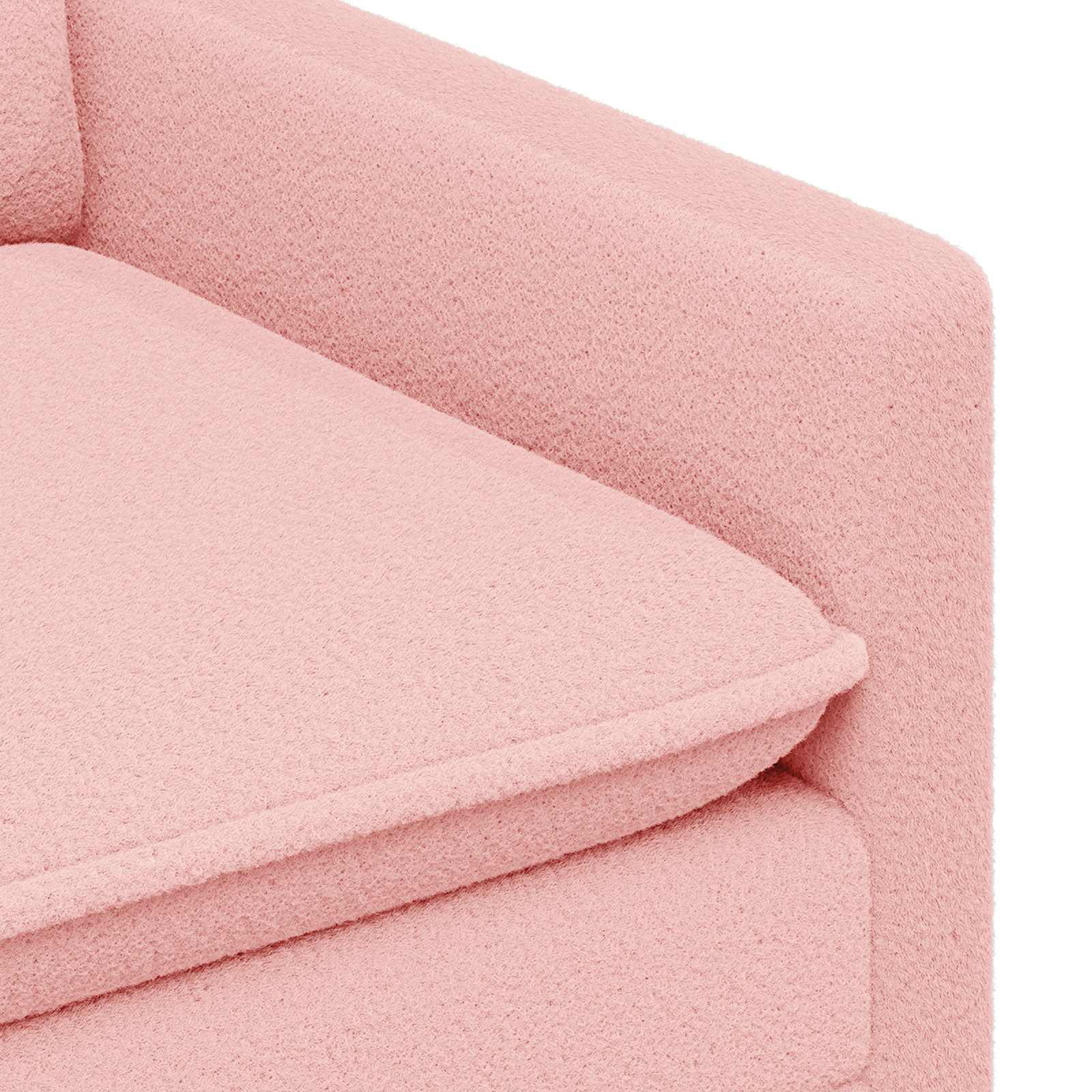 Sofa Ružičasta 156 x 81 x 87,5 cm Tkanina