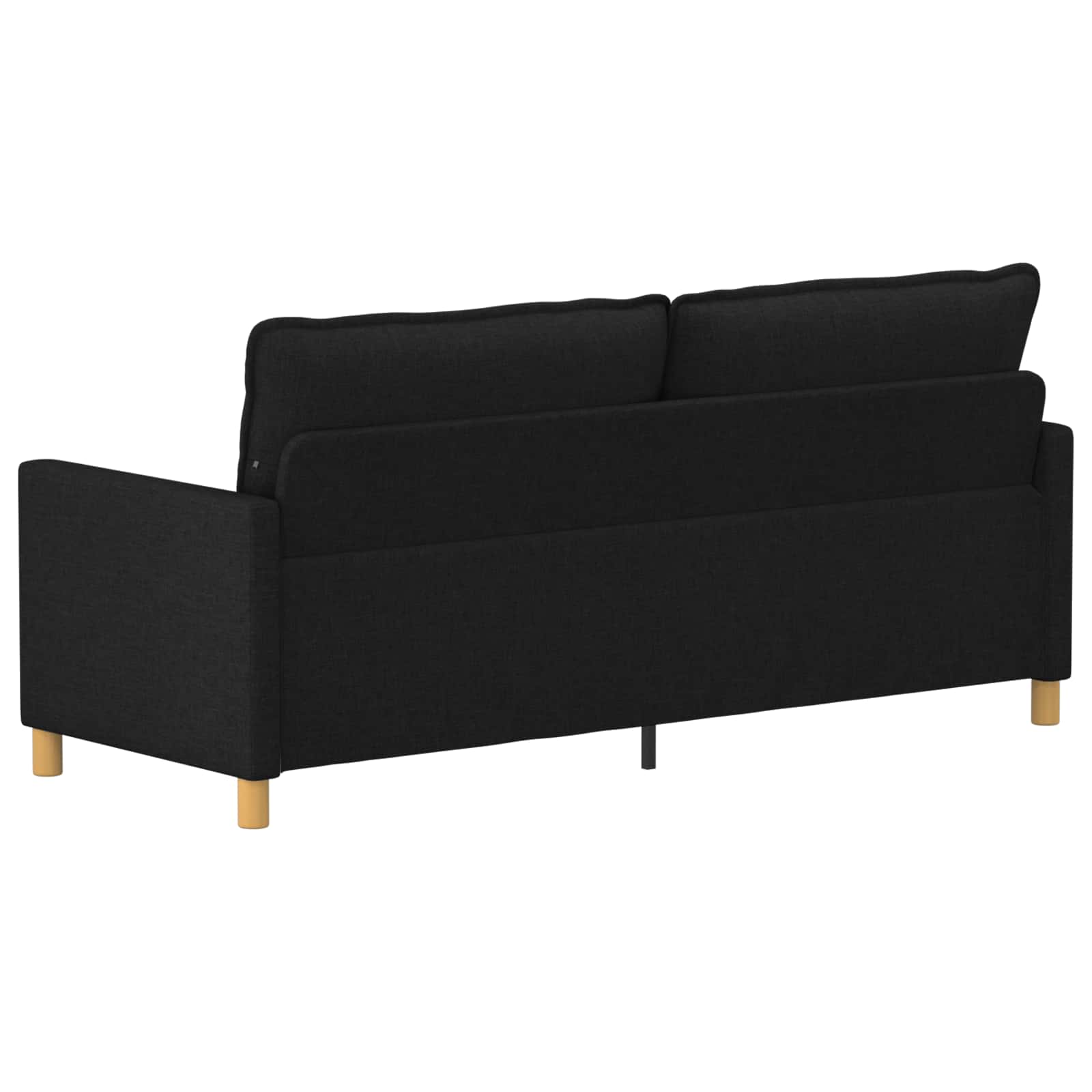 Sofa Crna 196 x 81 x 87,5 cm Tkanina