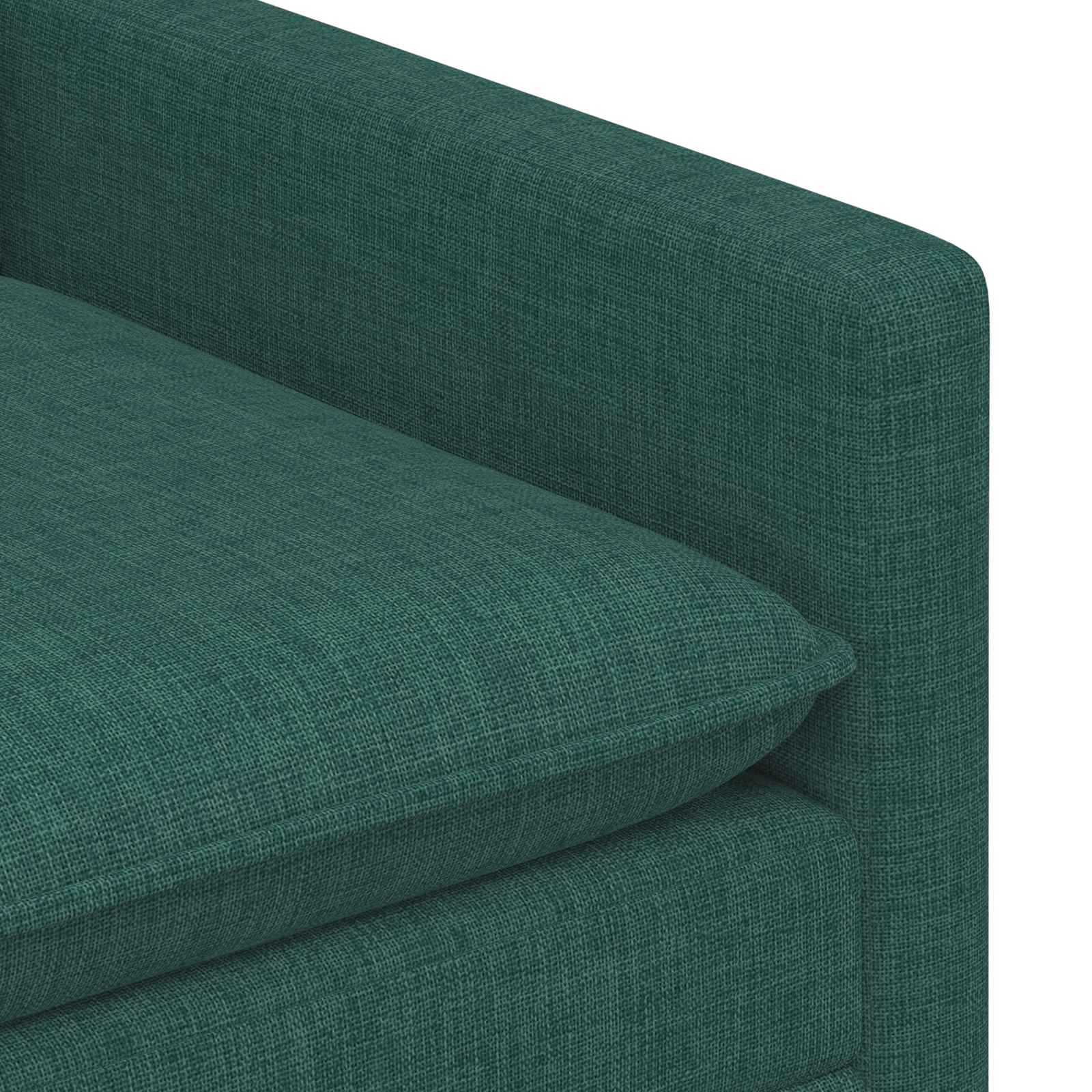 Sofa Tamnozelena 196 x 81 x 87,5 cm Tkanina
