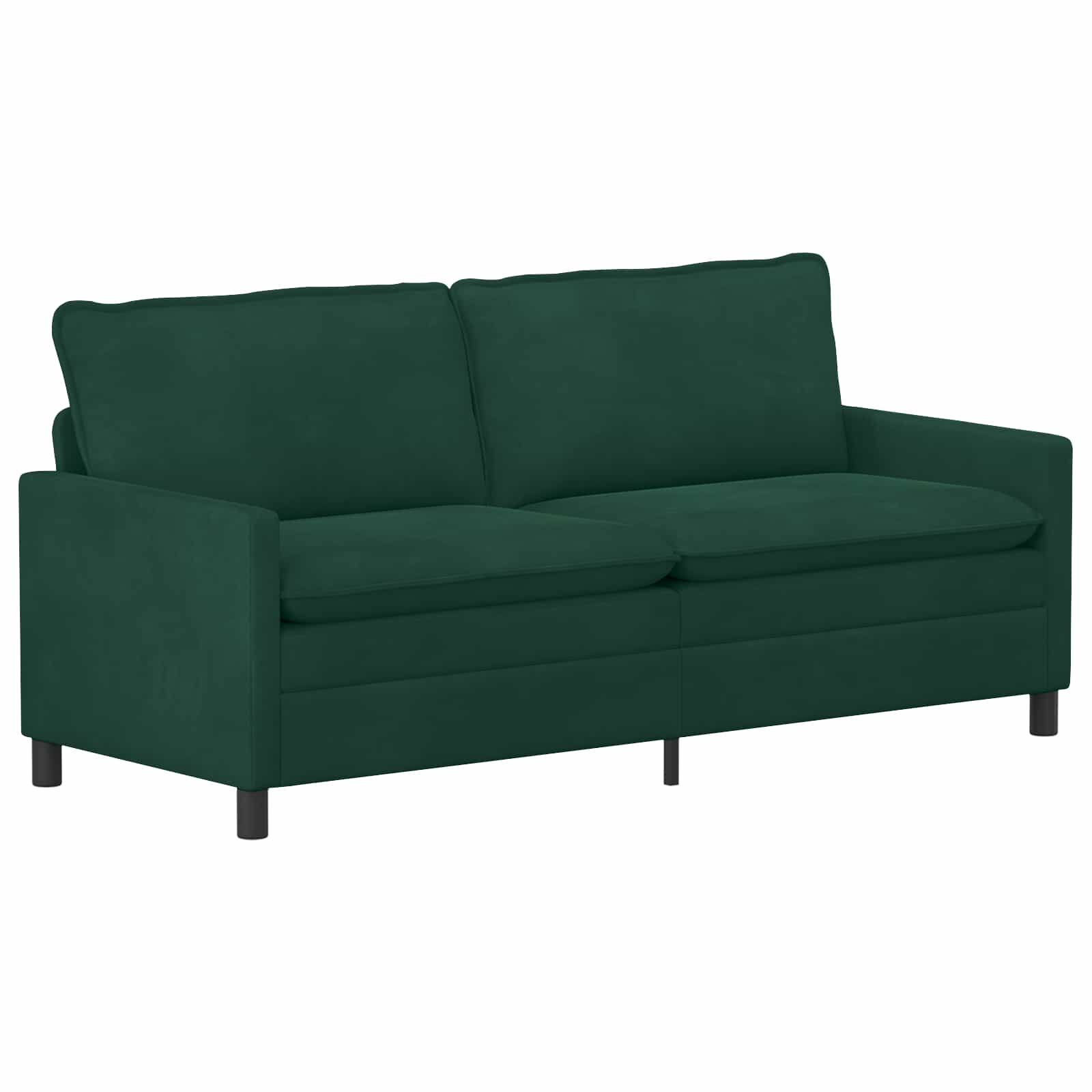 Sofa Tamnozelena 196 x 81 x 87,5 cm Baršun
