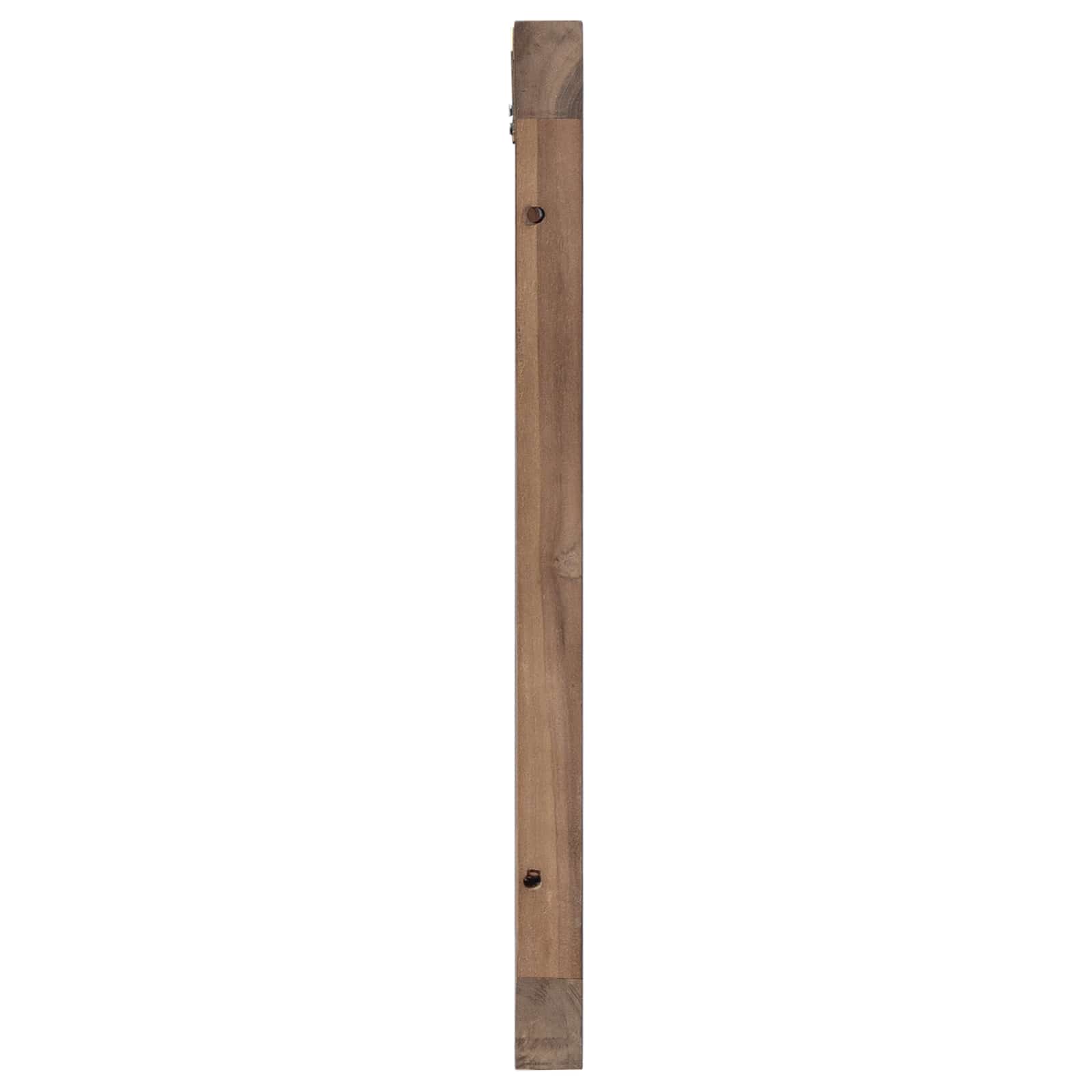 Uzglavlje Zidne Prirodna 120 cm Čvrsto teak drvo