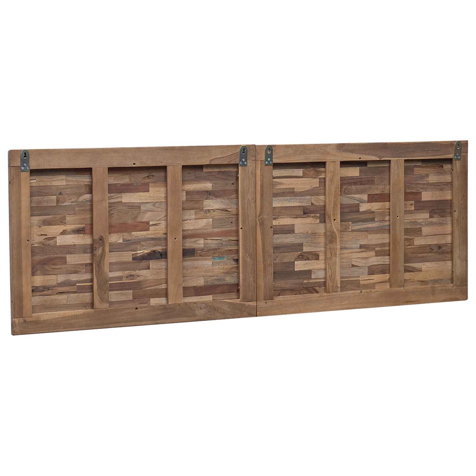 Uzglavlje Zidne Prirodna 160 cm Čvrsto teak drvo