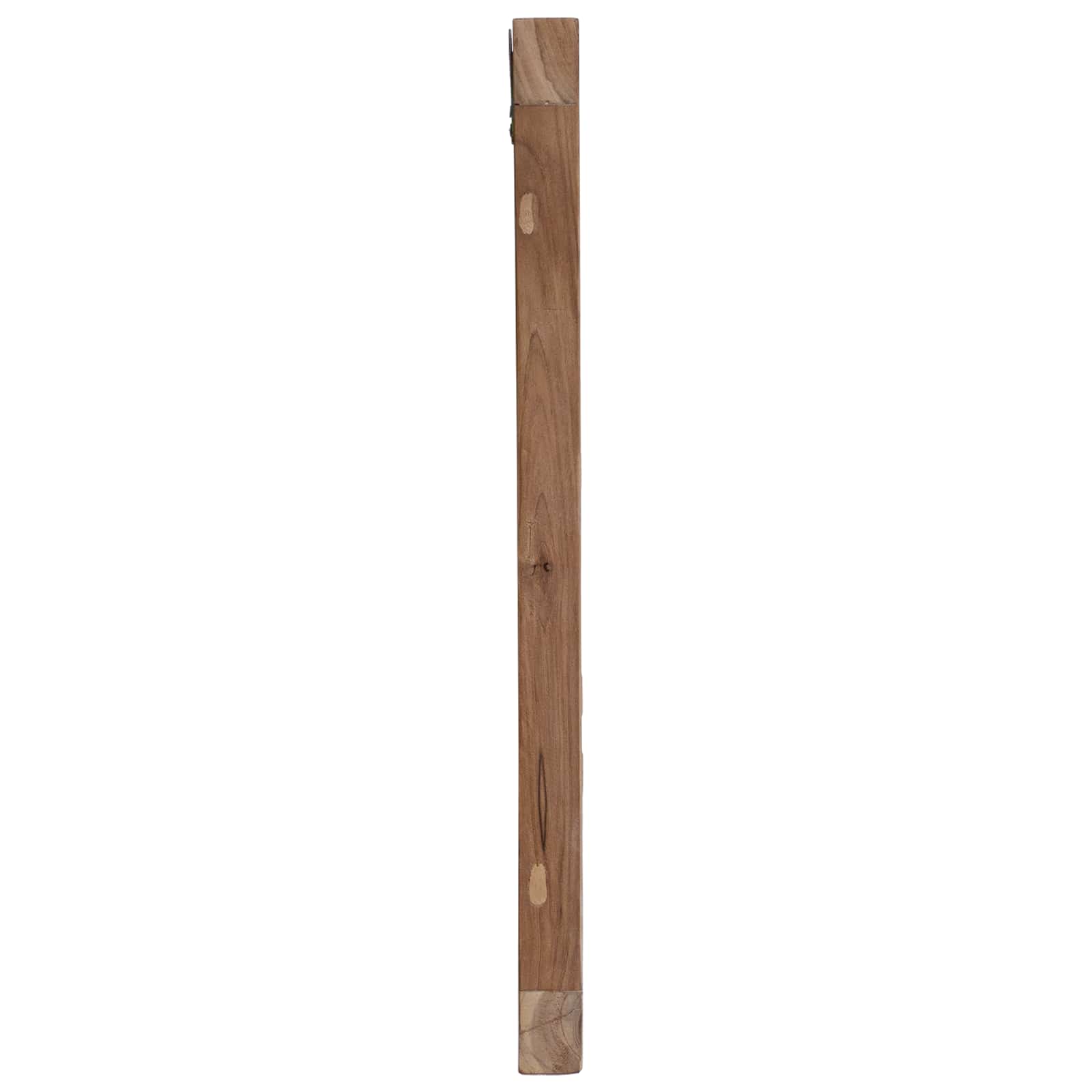 Uzglavlje Zidne Prirodna 160 cm Čvrsto teak drvo
