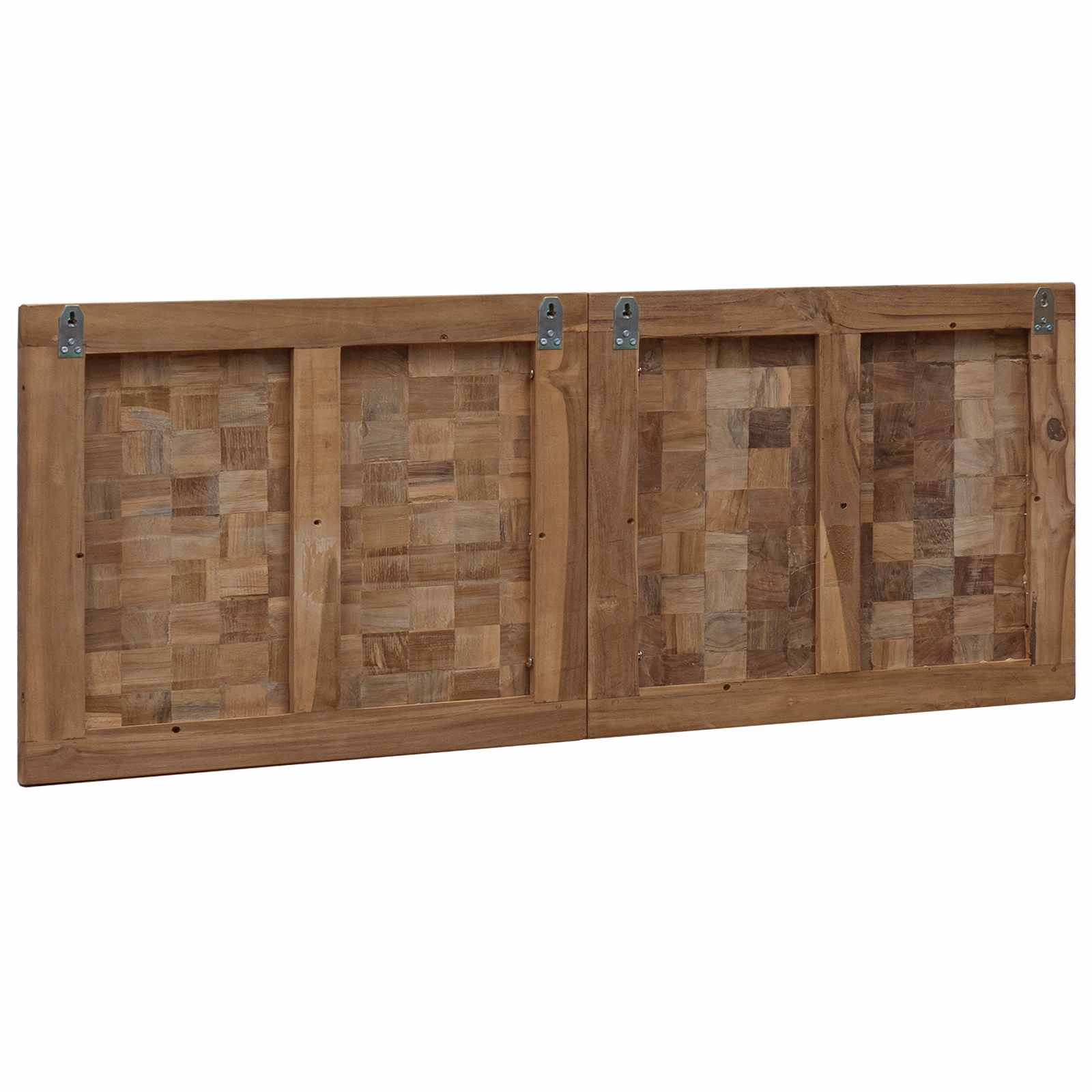 Uzglavlje Zidne Prirodna 120 cm Čvrsto teak drvo