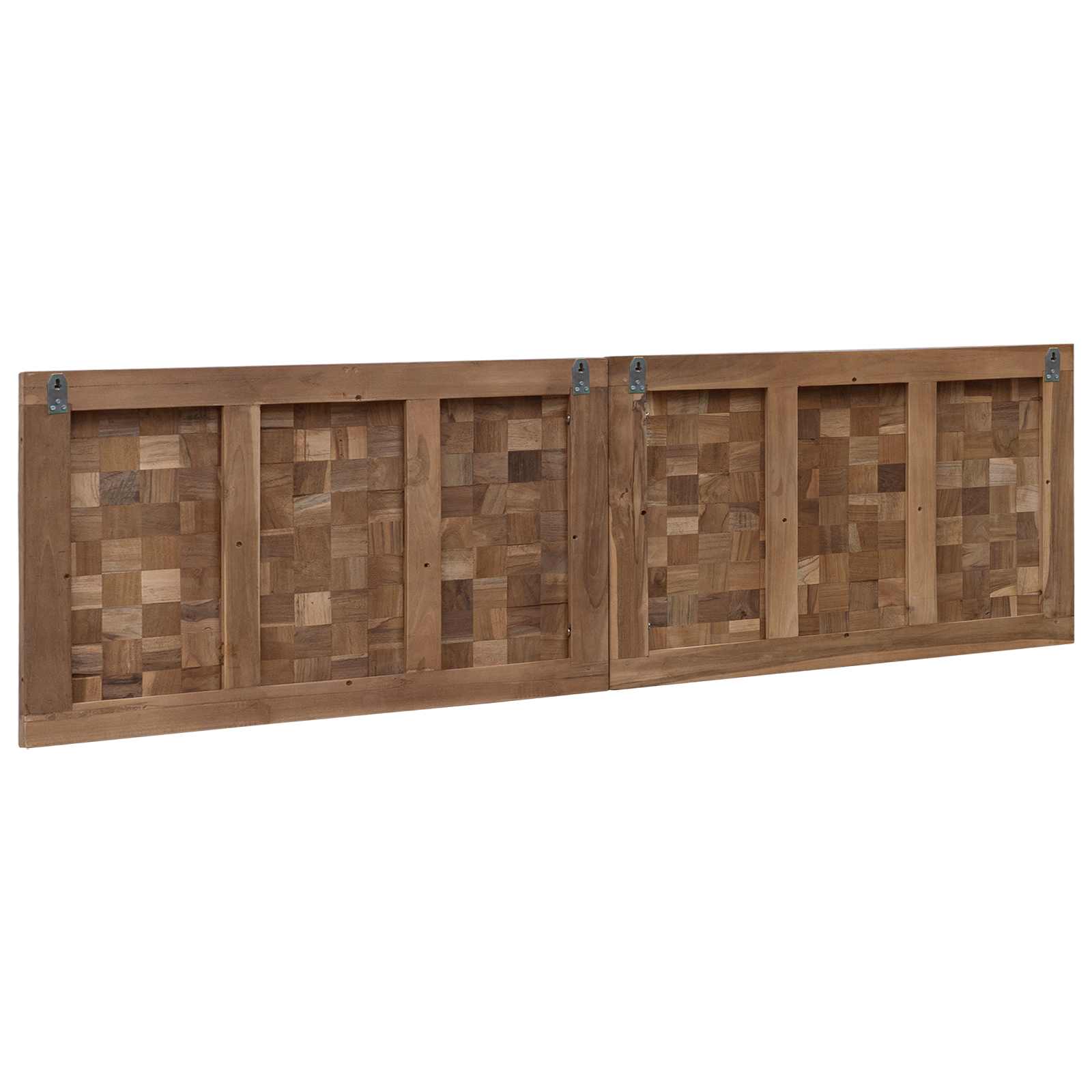Uzglavlje Zidne Prirodna 160 cm Čvrsto teak drvo