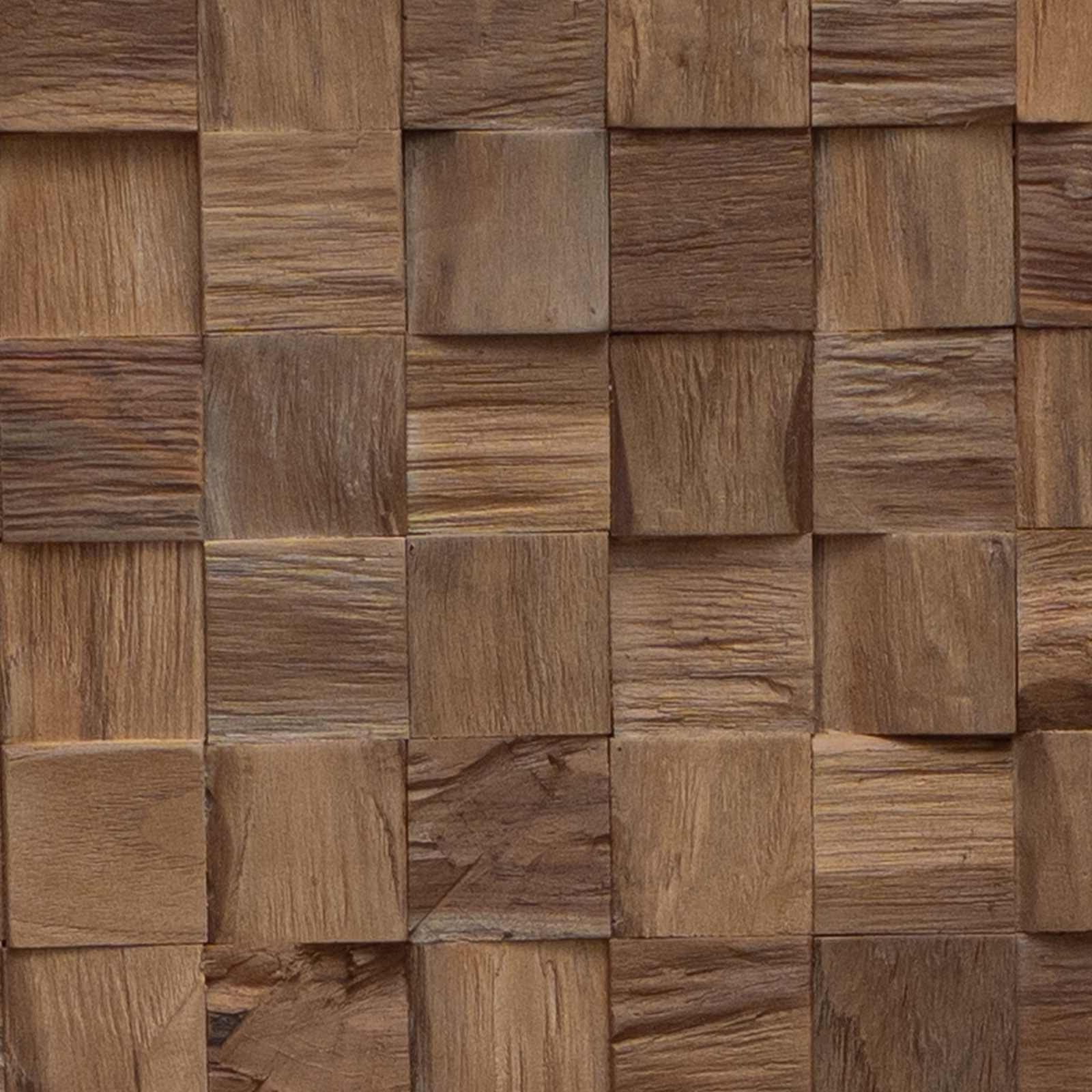 Uzglavlje Zidne Prirodna 180 cm Čvrsto teak drvo