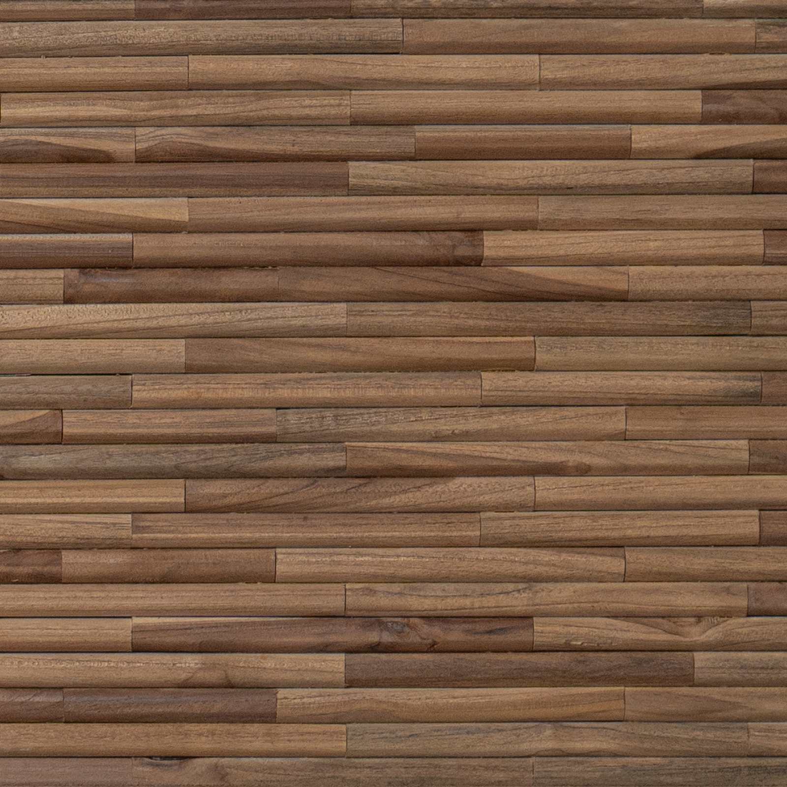 Uzglavlje Zidne Prirodna 100 cm Čvrsto teak drvo