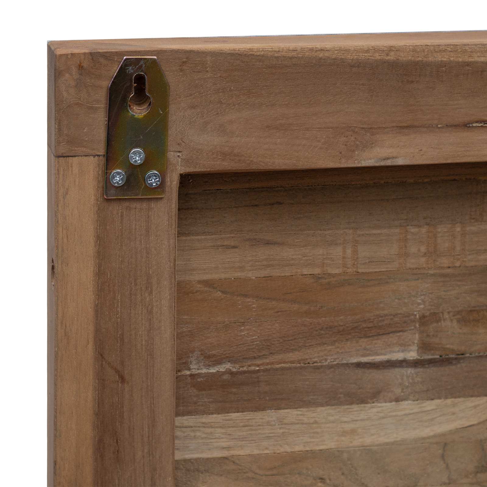 Uzglavlje Zidne Prirodna 140 cm Čvrsto teak drvo