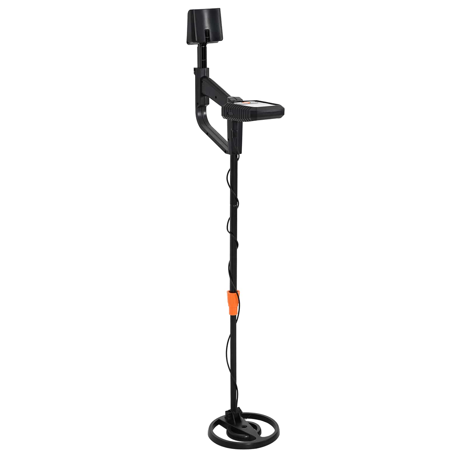 Metalni detektor s LCD zaslonom 3 modela 19 cm namotaj Crna