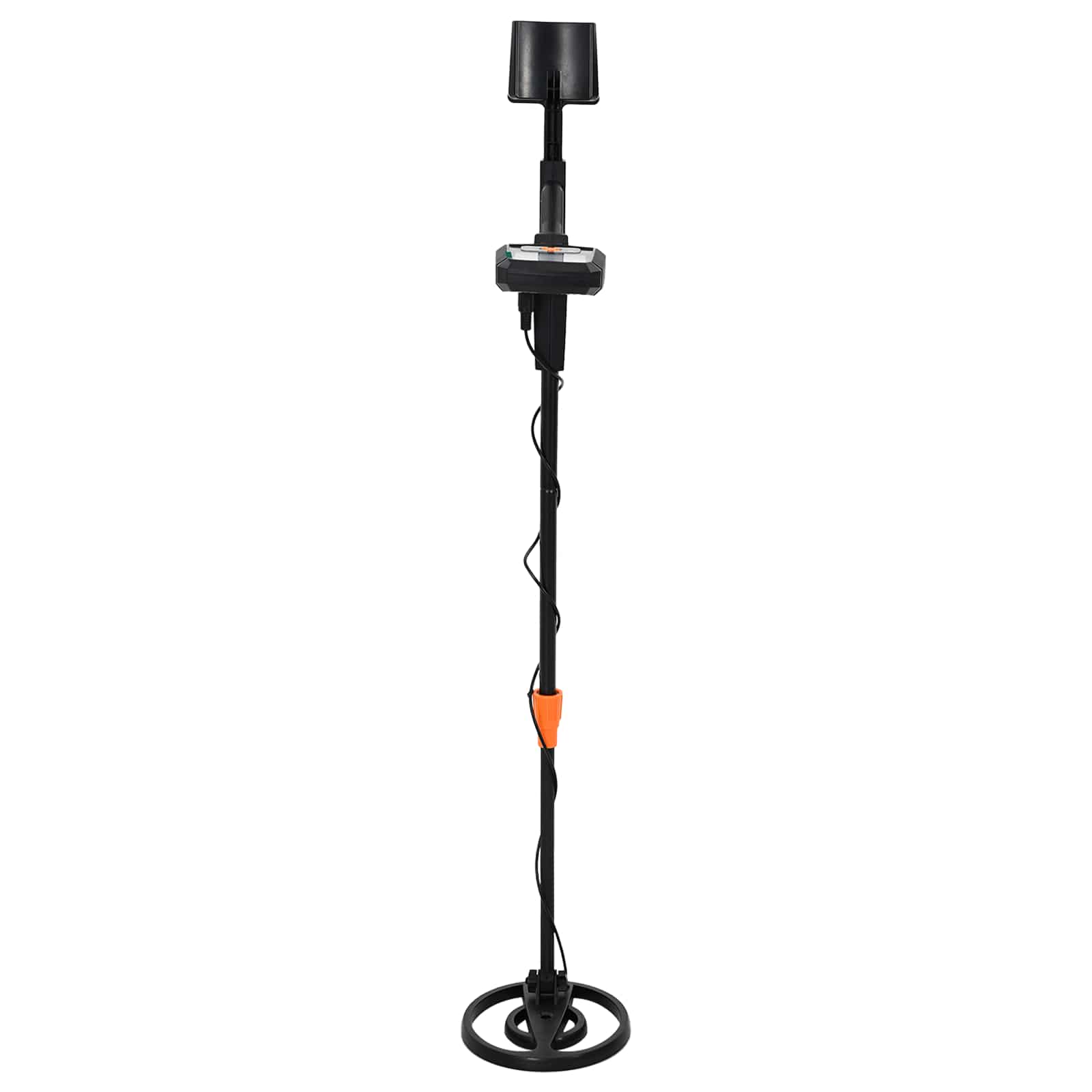 Metalni detektor s LCD zaslonom 3 modela 19 cm namotaj Crna