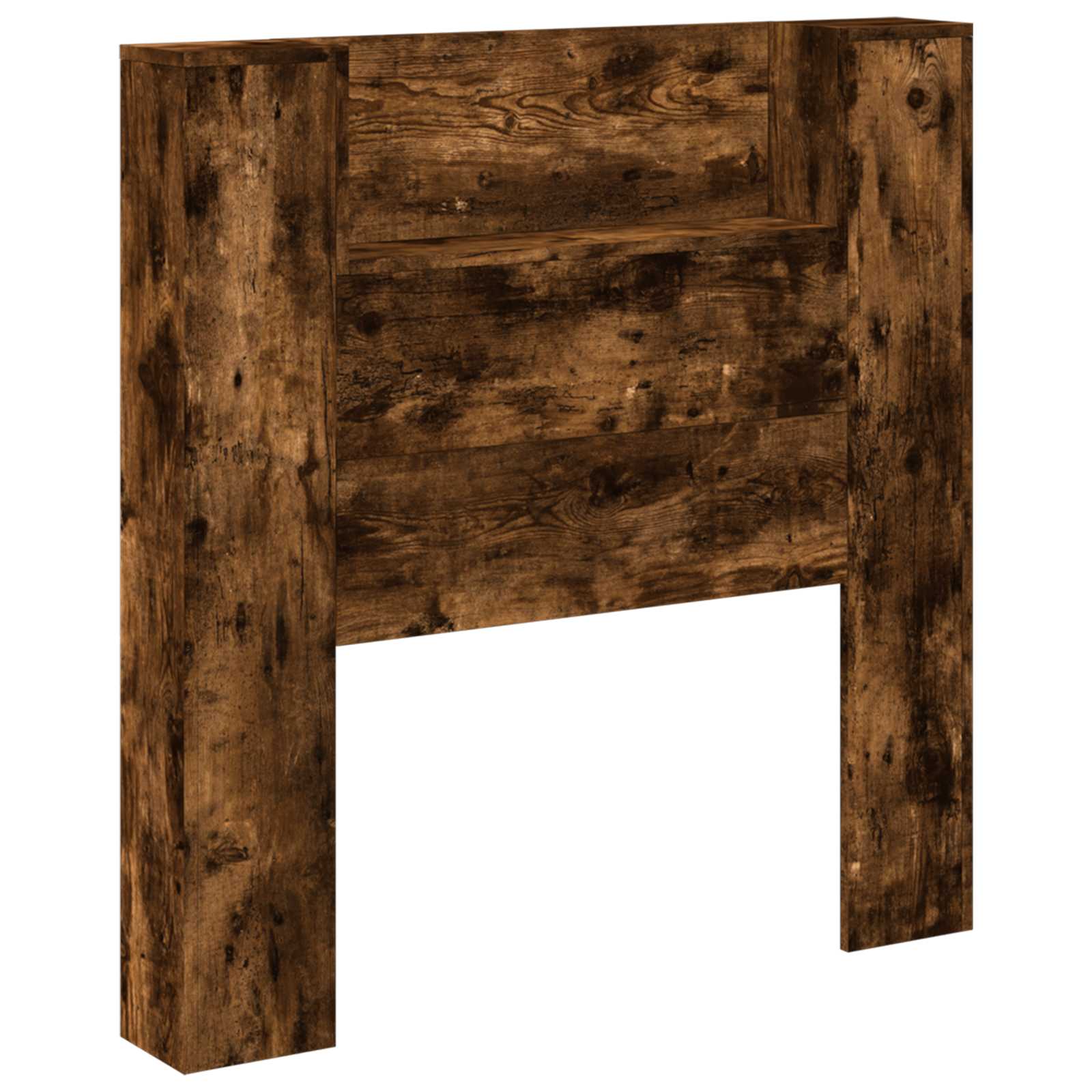 Uzglavlje S LED lampica Dimljeni hrast 100 x 16,5 x 103,5 cm