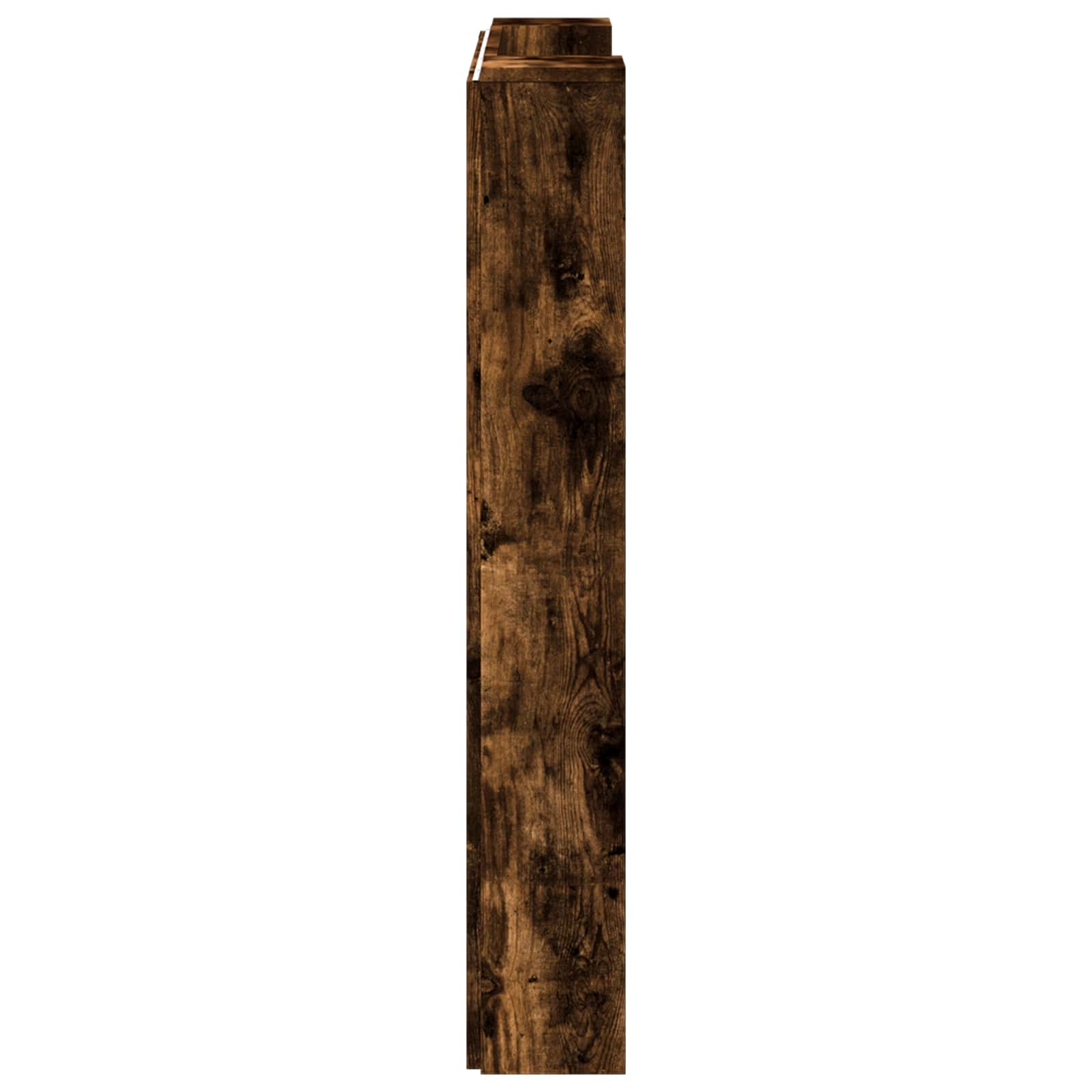 Uzglavlje S LED lampica Dimljeni hrast 100 x 16,5 x 103,5 cm
