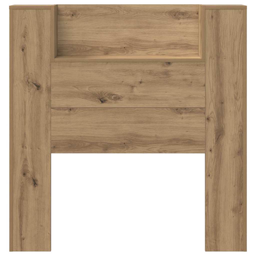 Uzglavlje S LED lampica Umjetnički hrast 100 x 15 x 103,5 cm
