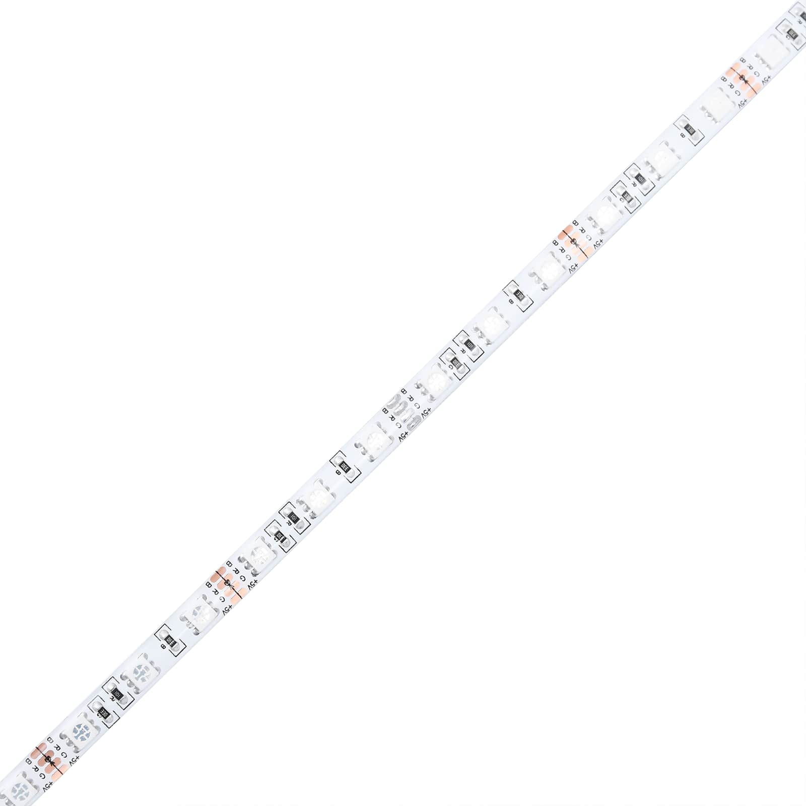 Uzglavlje S LED lampica Dimljeni hrast 160 x 16,5 x 103,5 cm