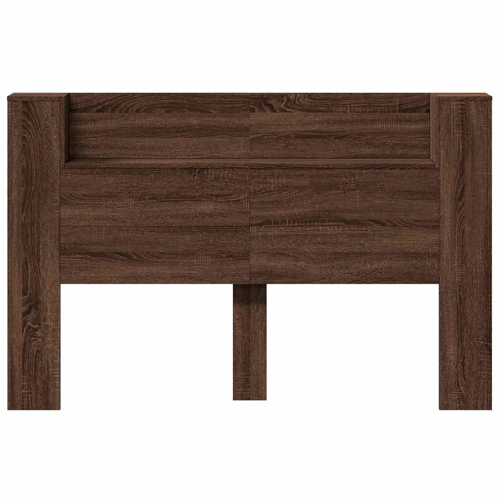 Uzglavlje Smeđi hrast 160 x 16,5 x 103,5 cm Konstruirano drvo