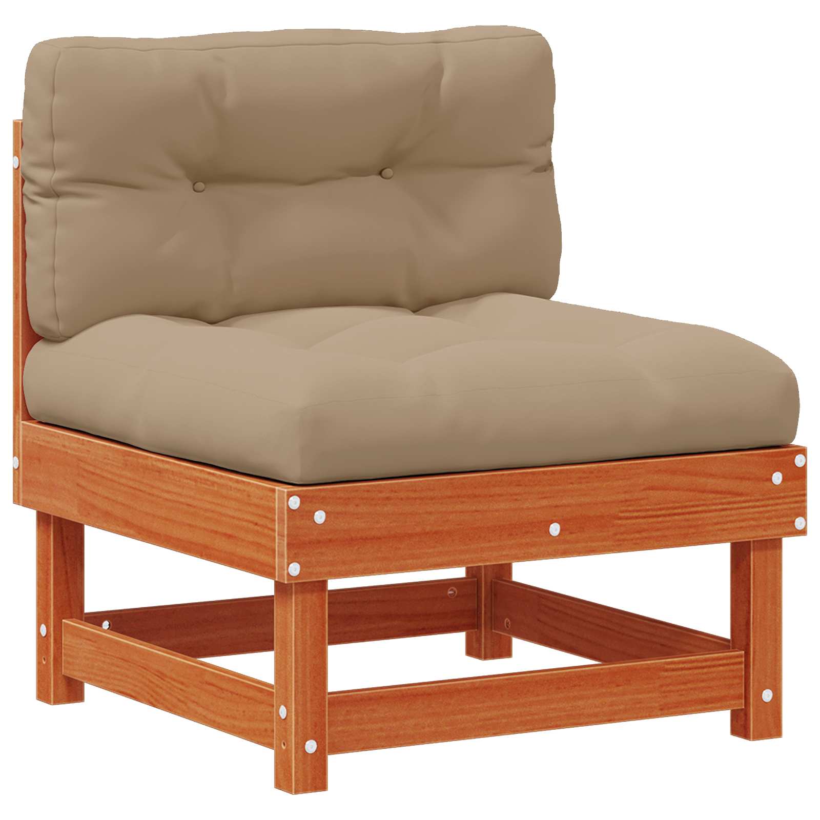 Set lounge namještaja za vrt 8 pcs Voštanosmeđa