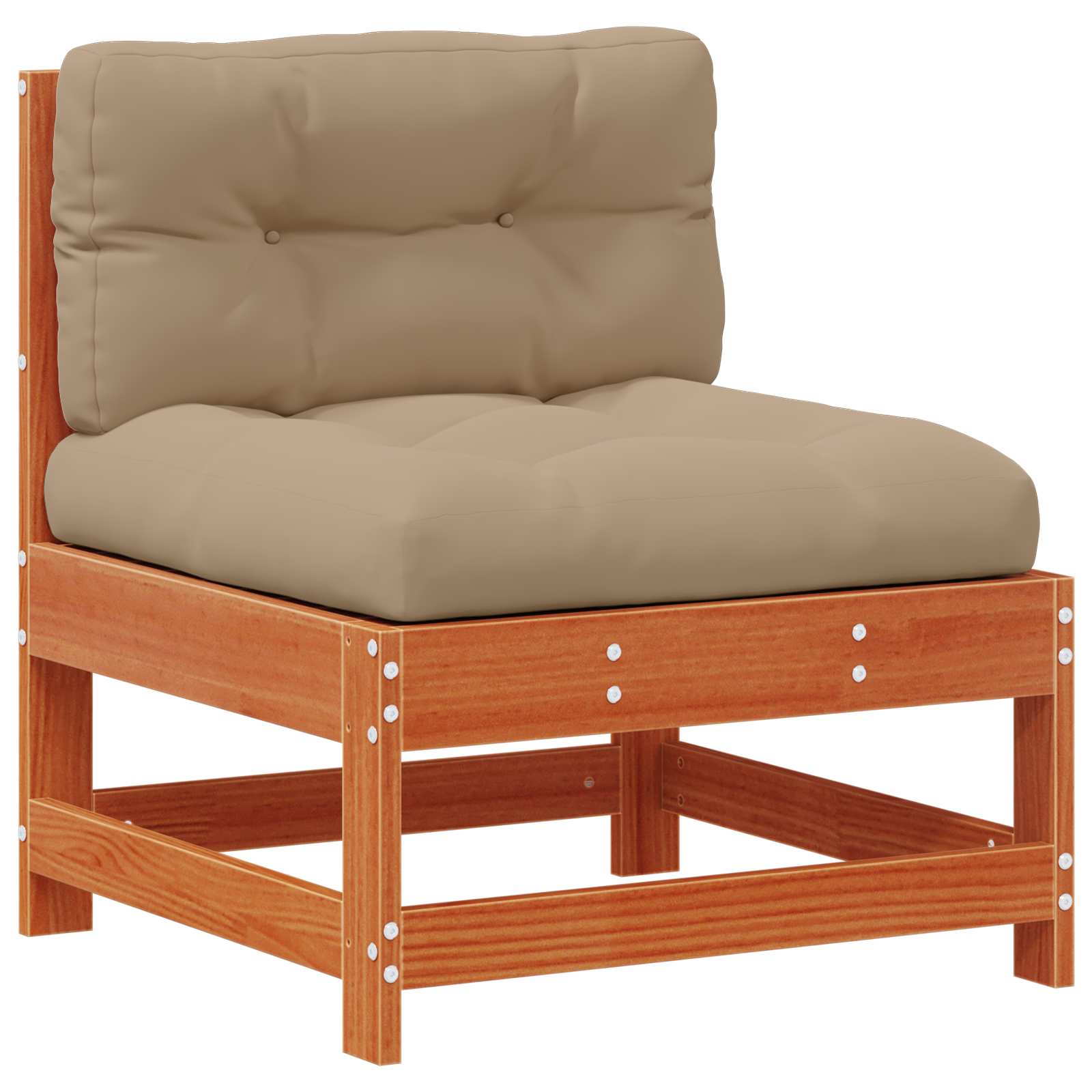 Set lounge namještaja za vrt 7 pcs Voštanosmeđa
