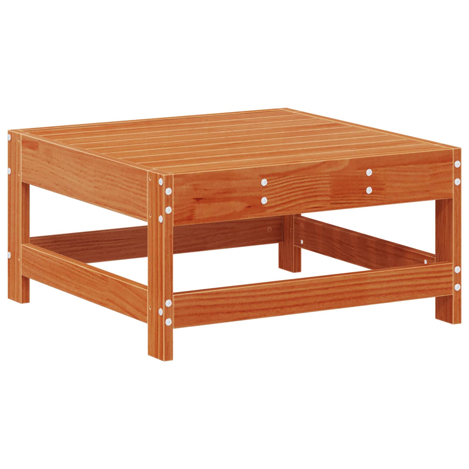 Set lounge namještaja za vrt 8 pcs Vosak Smeđa Masivna borovina