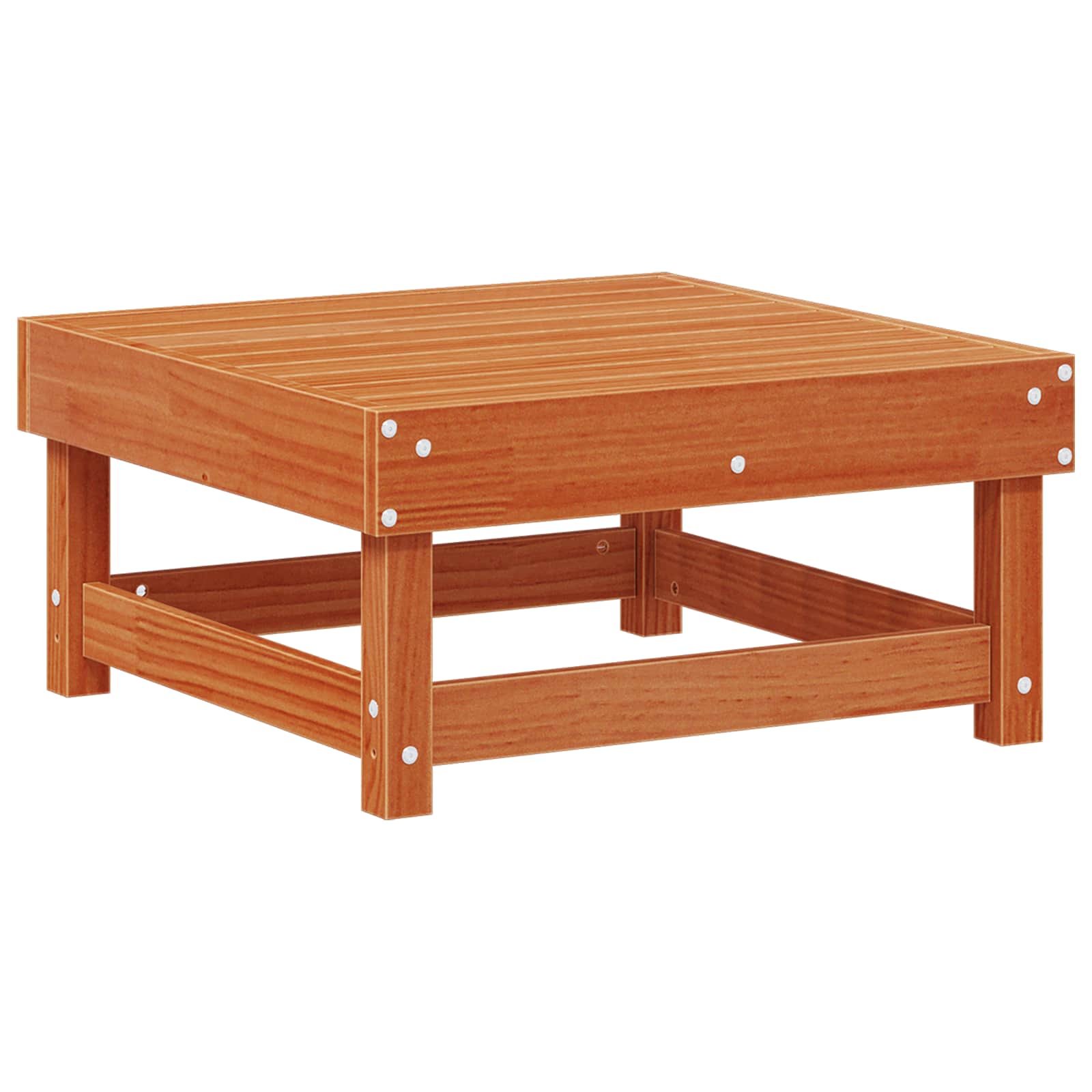 Set lounge namještaja za vrt 5 pcs Vosak Smeđa Masivna borovina