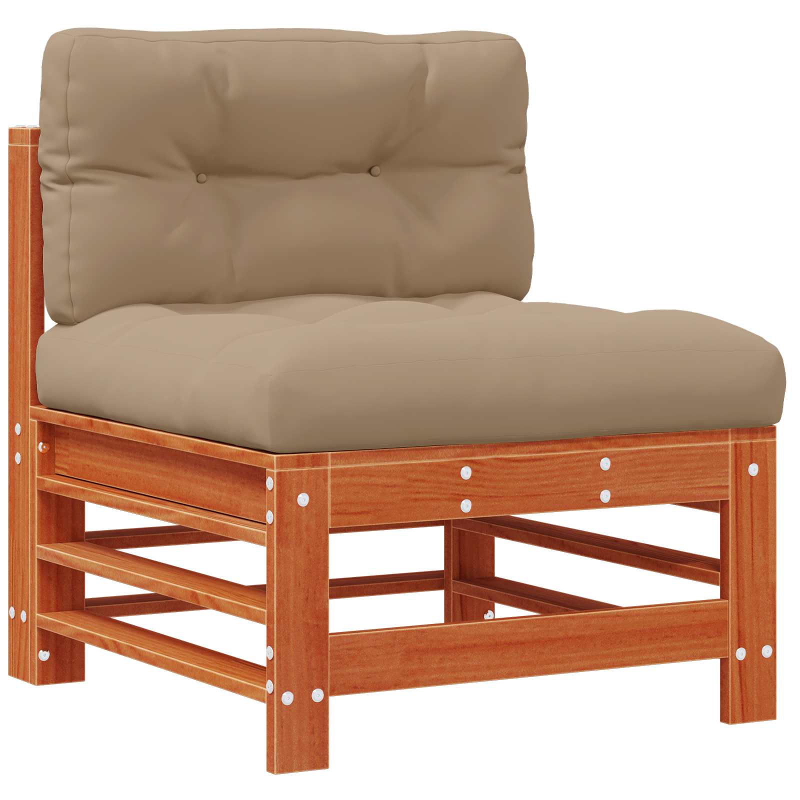 Set lounge namještaja za vrt 7 pcs Voštanosmeđa