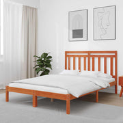 Krevetna konstrukcija Vosak smeđa 205,5 x 165,5 x 100 cm