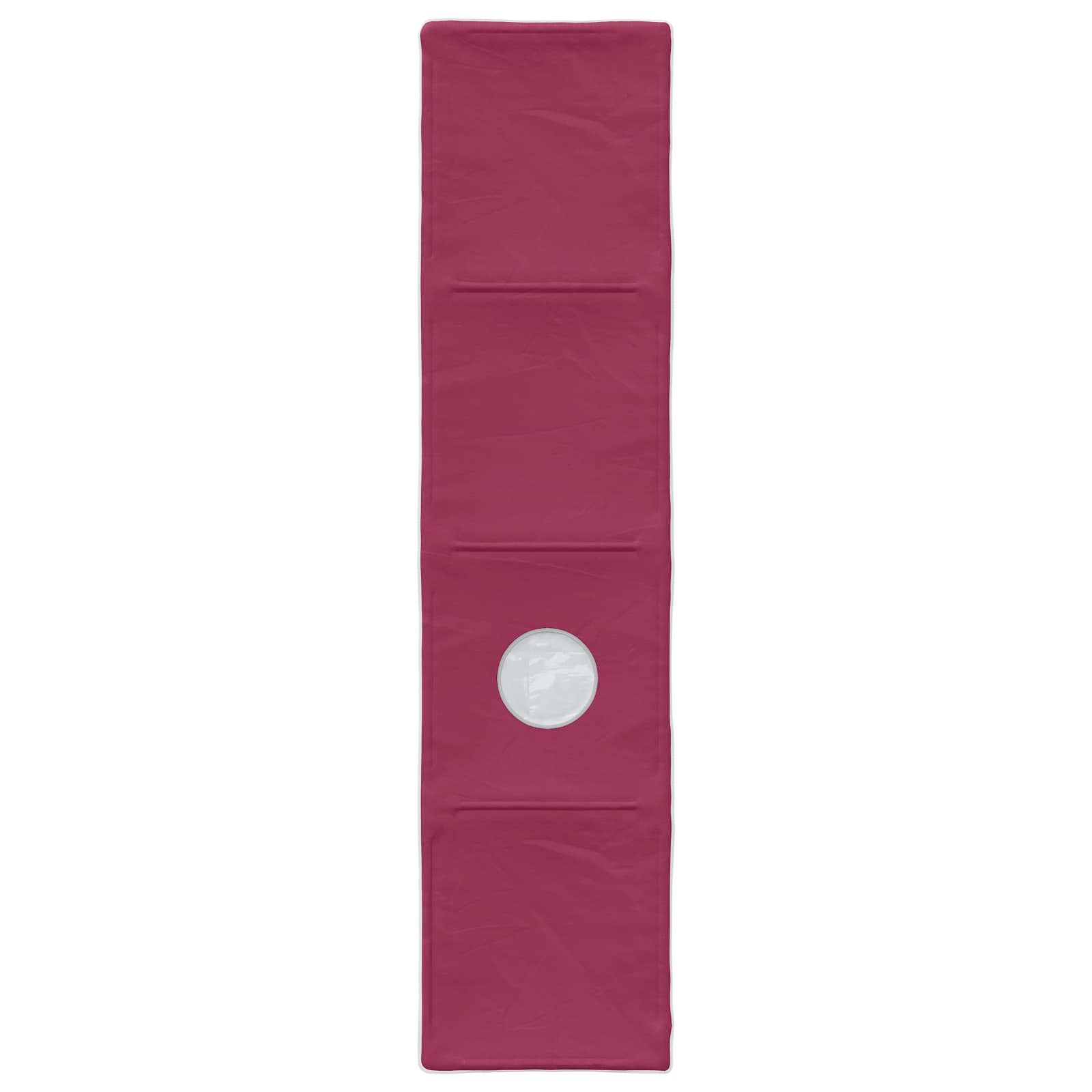 Tunis za krevet 2 pcs Crvena 211 x 52,5 x 2 cm Poliester
