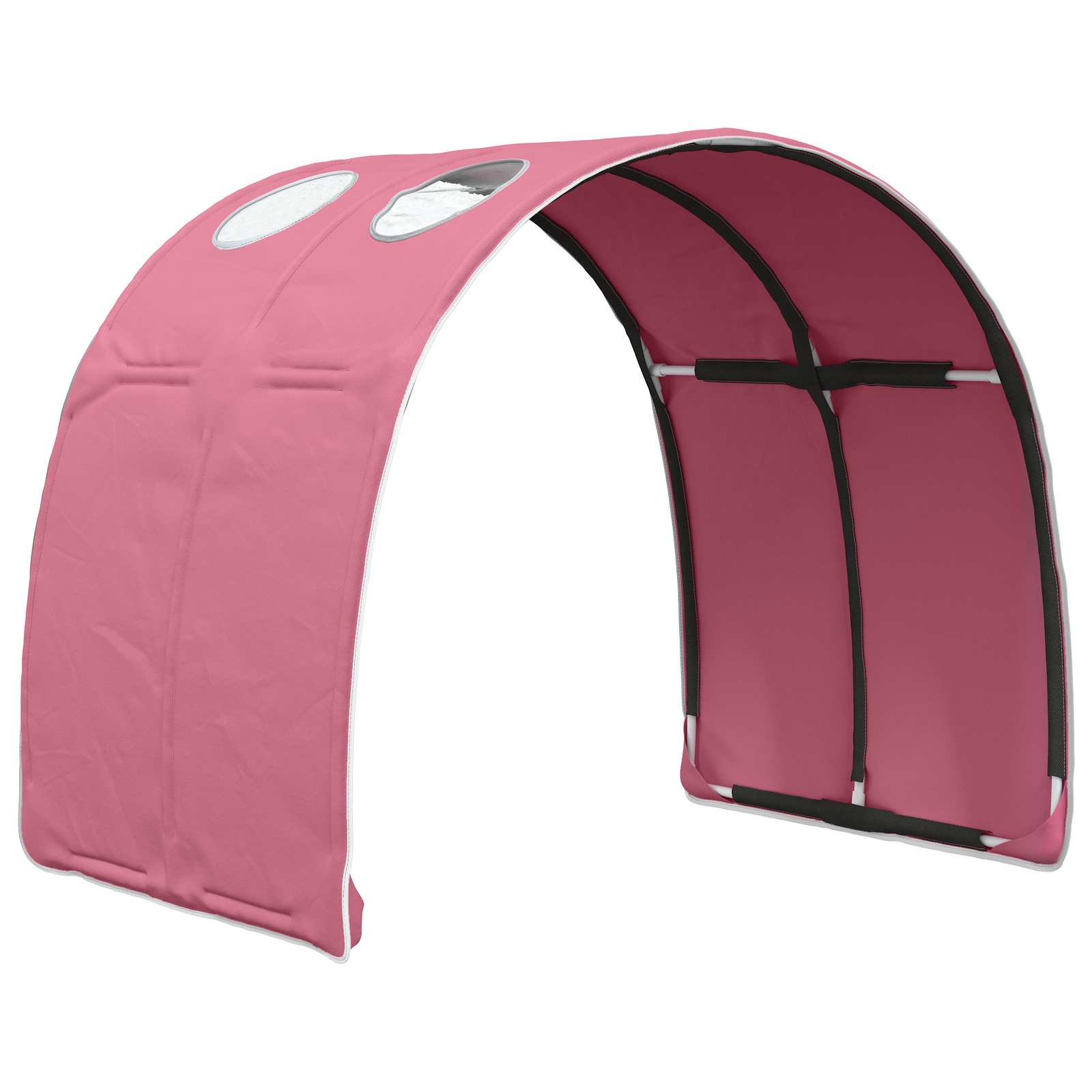 Tunis za krevet 2 pcs Ružičasta 211 x 67.5 x 2 cm Poliester