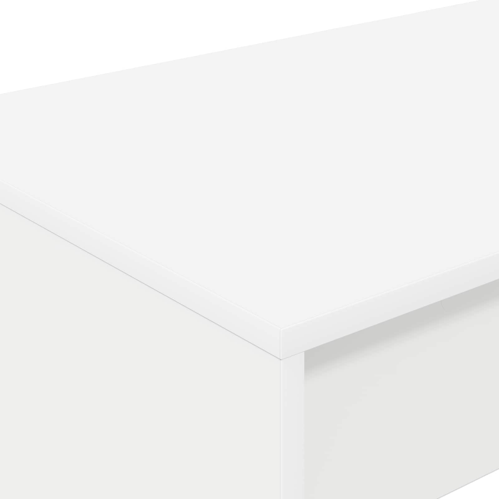 Krevet Radni Stol Bijela Konstruirano drvo 100 x 45 x 75 cm