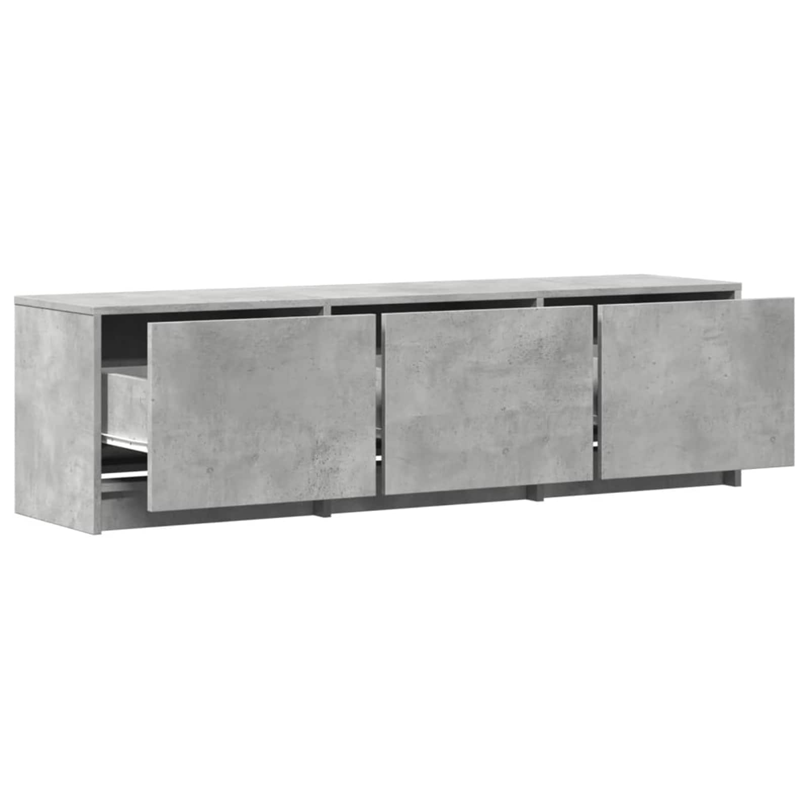 TV ormar s ladicama Beton 140 x 34 x 40 cm Konstruirano drvo