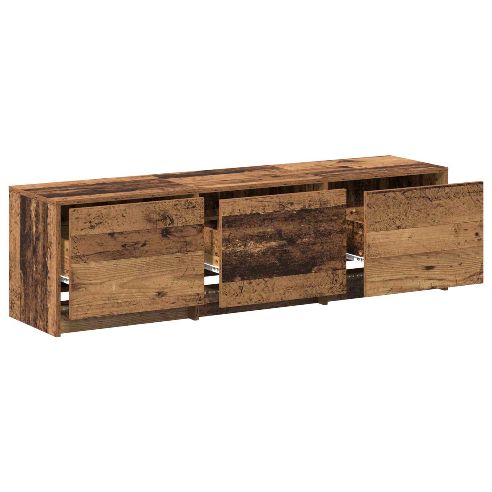 TV ormar 140 x 34 x 40 cm Staro drvo Konstruirano drvo