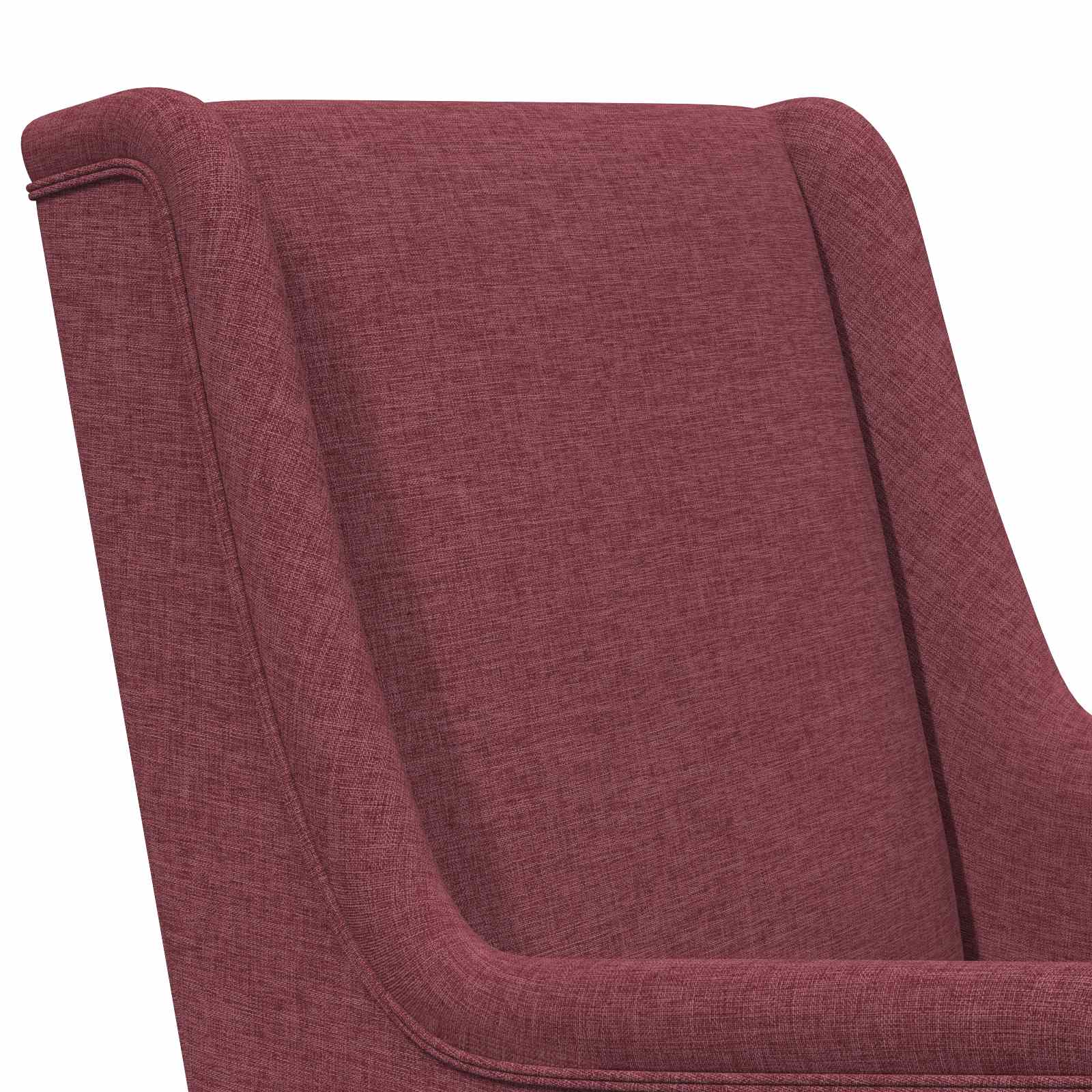 Ljuljačka Vinska crvena 62 x 80 x 85 cm tkanina