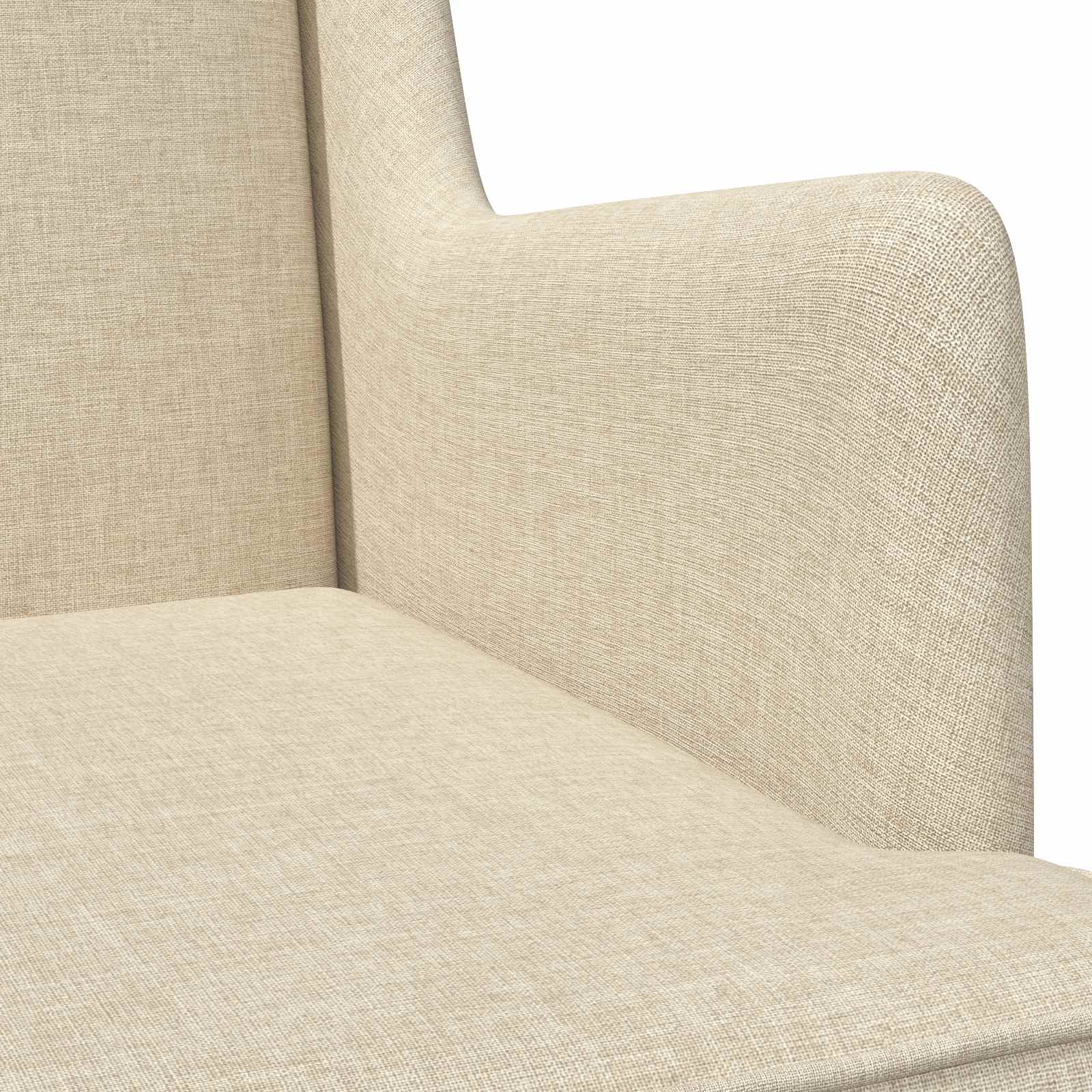 Ljuljačka Krema 62 x 80 x 85 cm tkanina