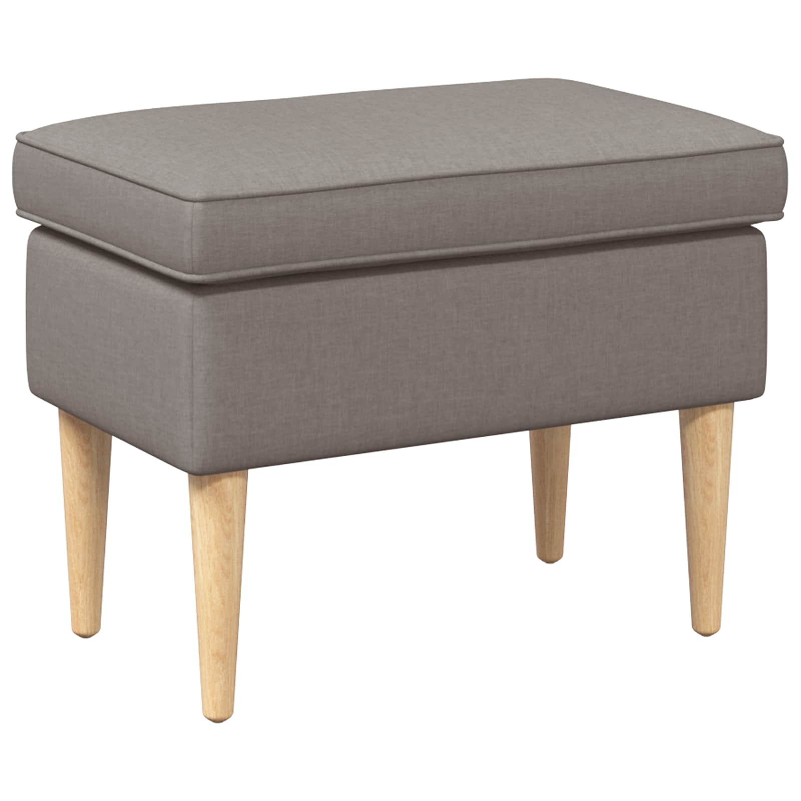 Stolica za noge Sivosmeđa 55 x 35 x 41 cm Poliester